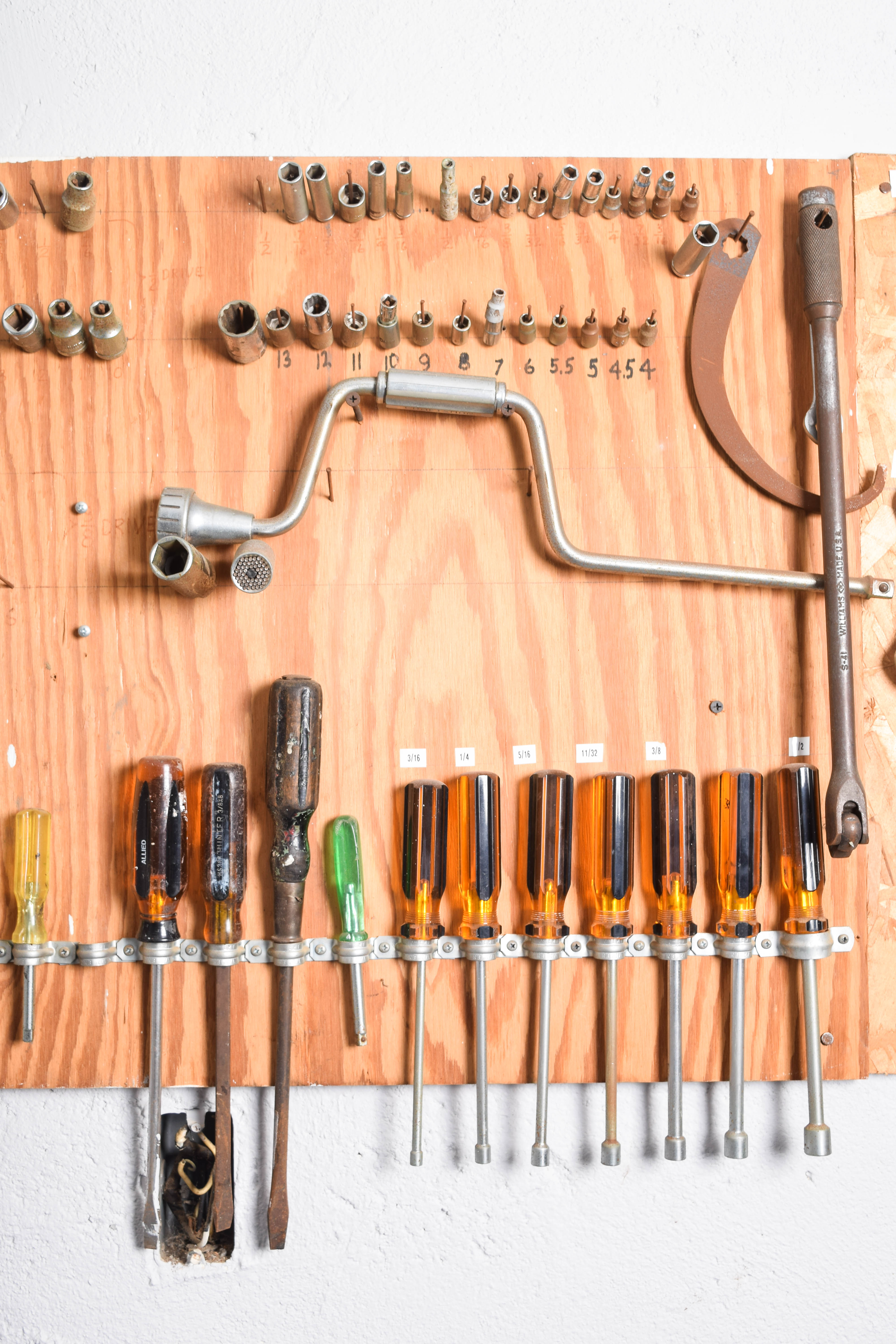 Collection of Wrenches and Other  Assorted Tools