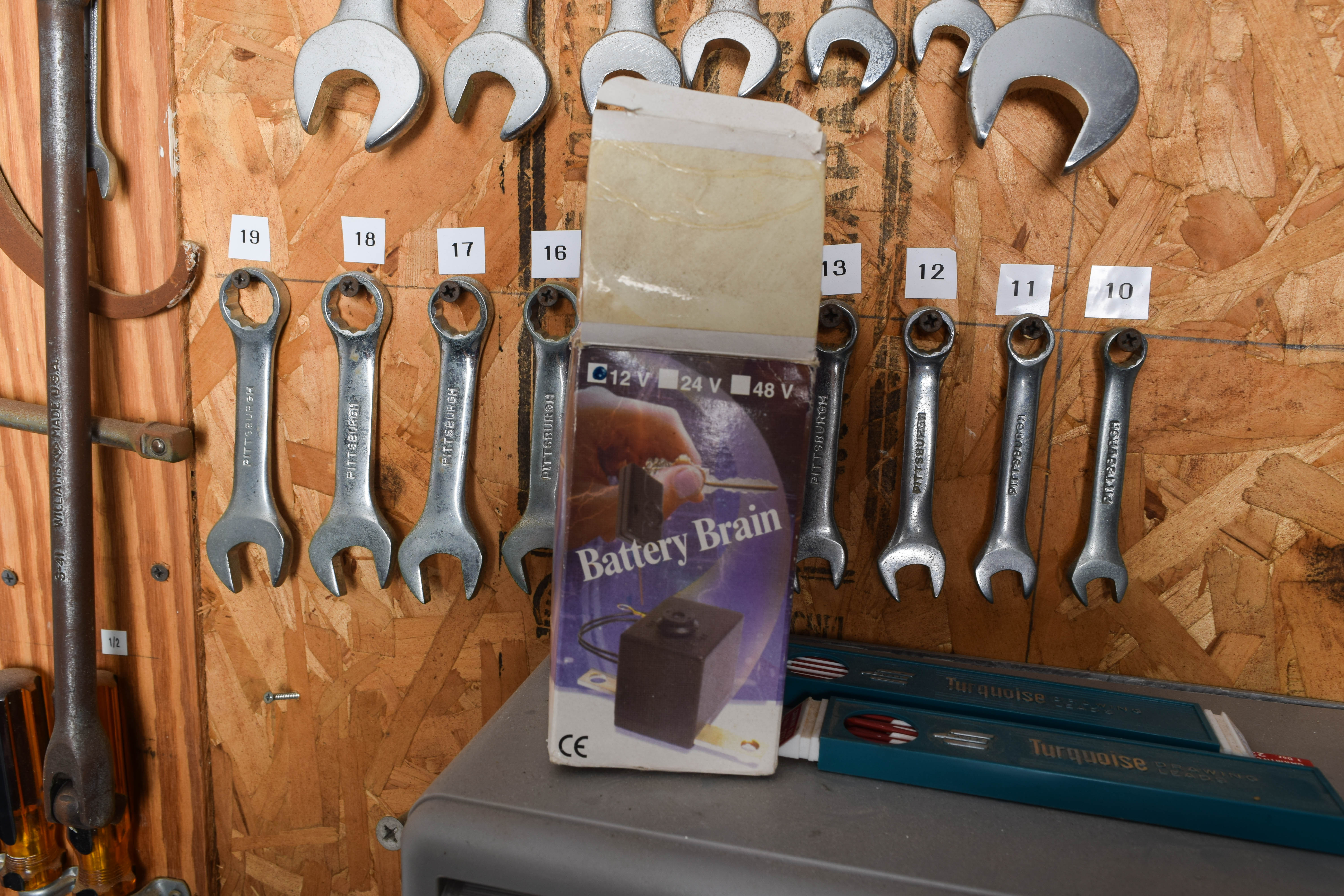 Collection of Wrenches and Other  Assorted Tools