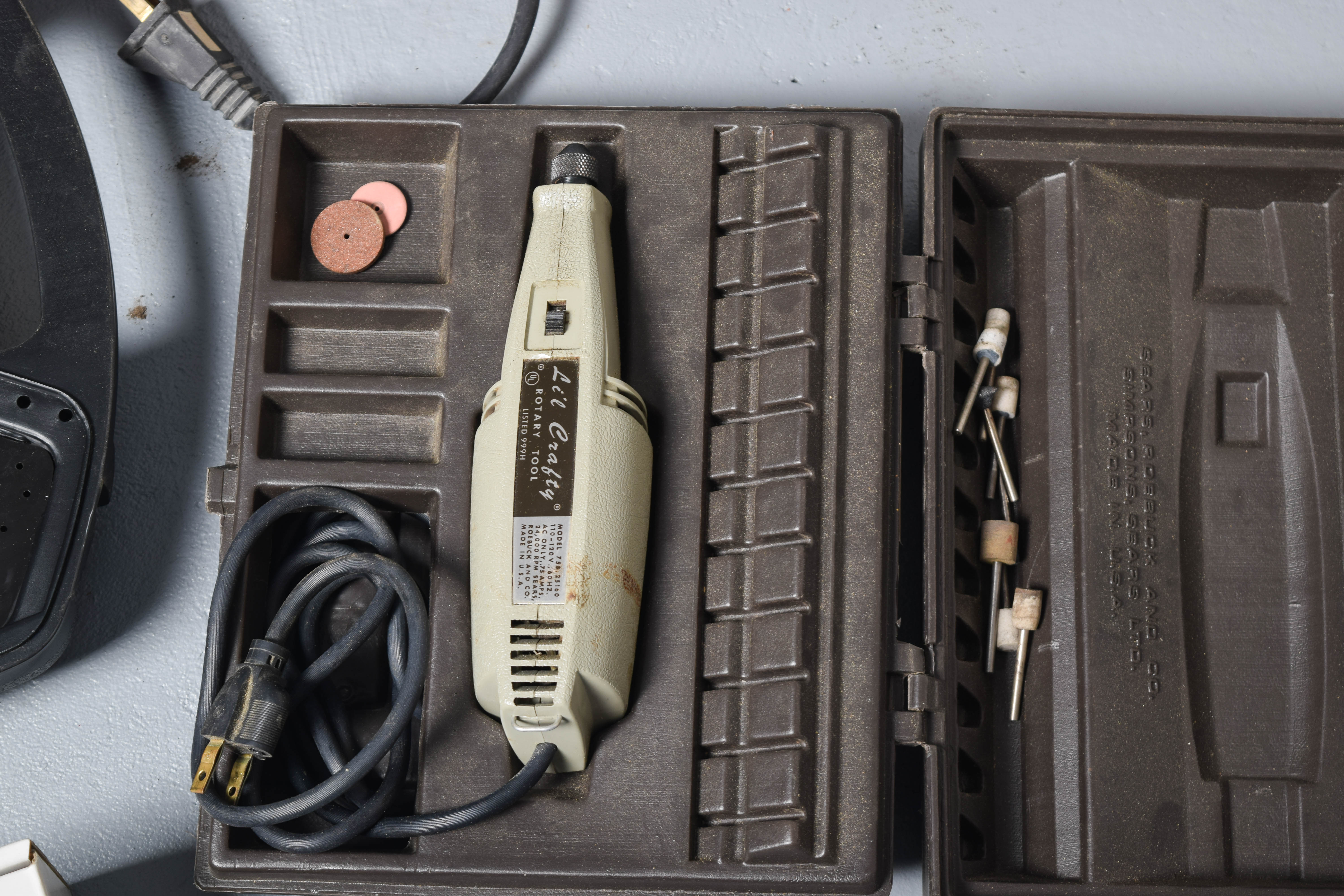 Collection of Rotaries, Sanders, and Other Power Tools