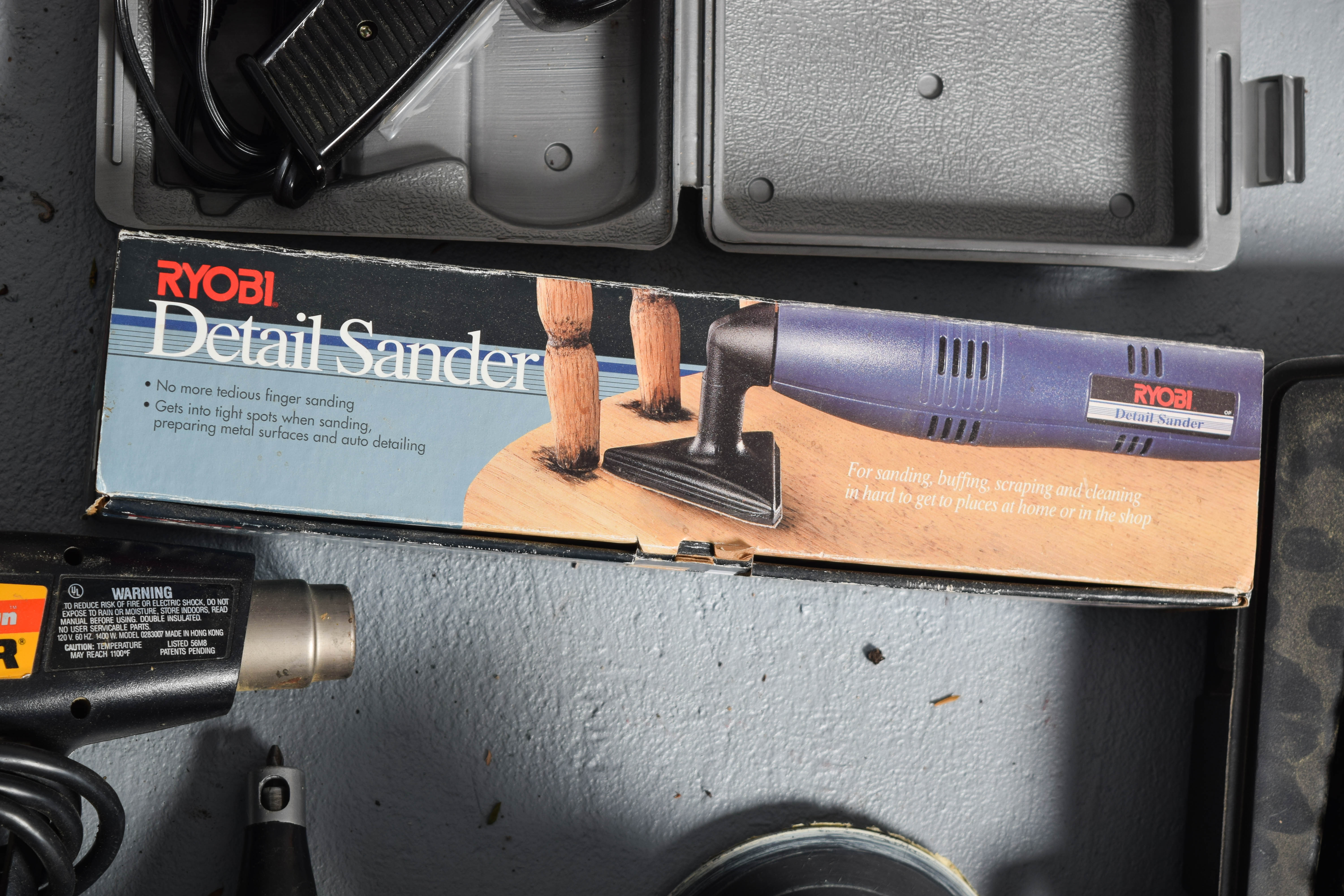 Collection of Rotaries, Sanders, and Other Power Tools