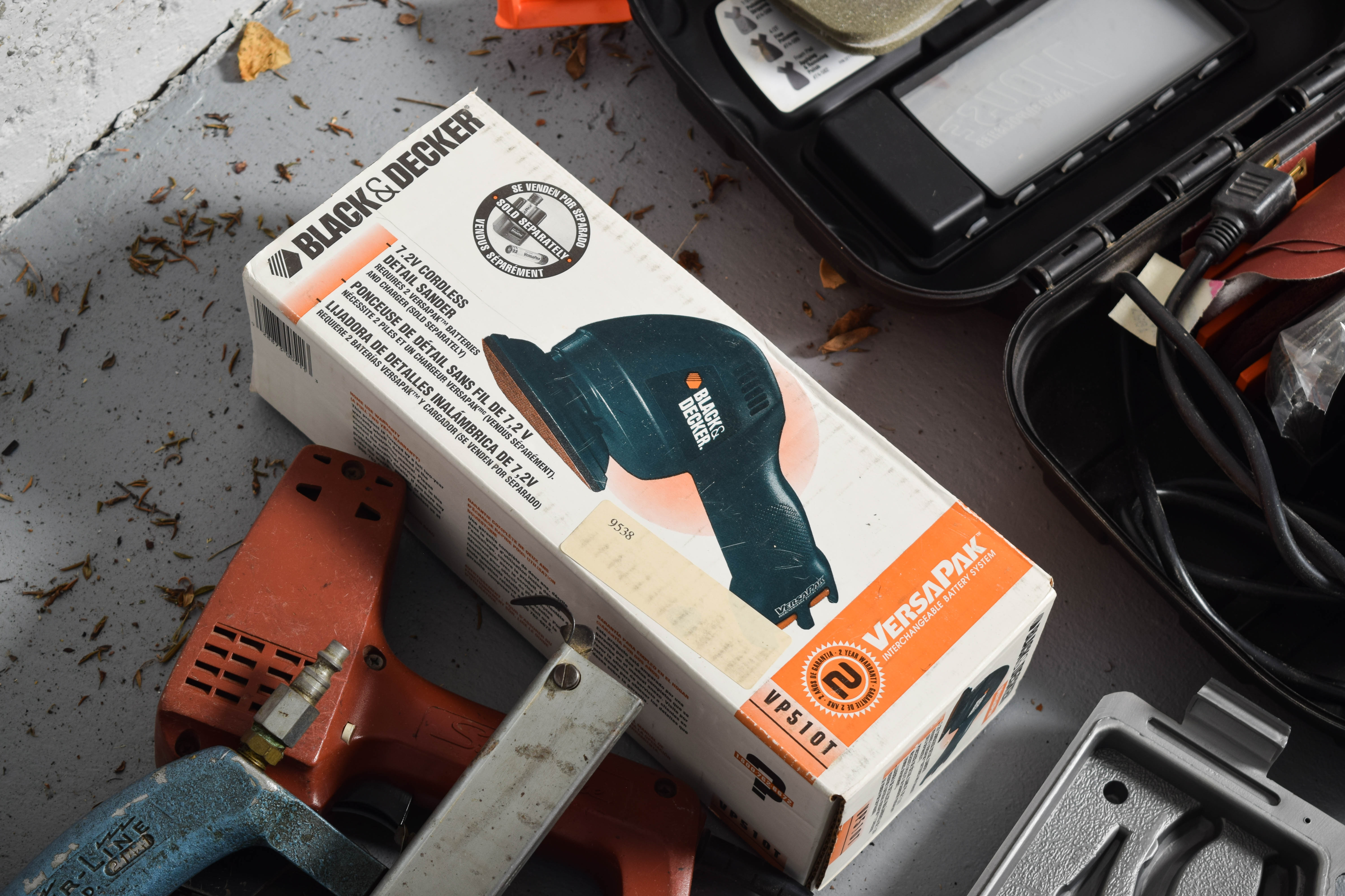 Collection of Rotaries, Sanders, and Other Power Tools