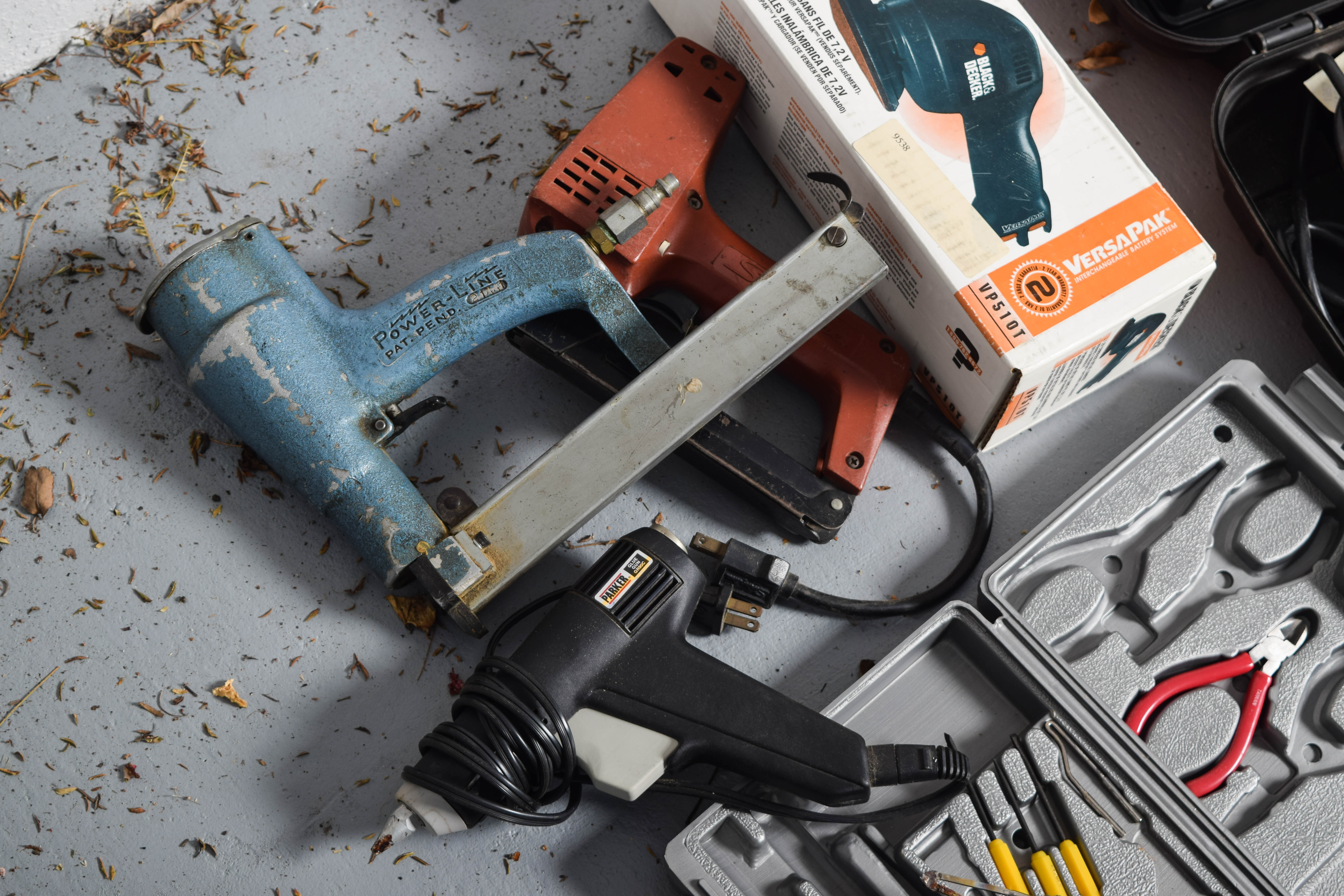 Collection of Rotaries, Sanders, and Other Power Tools