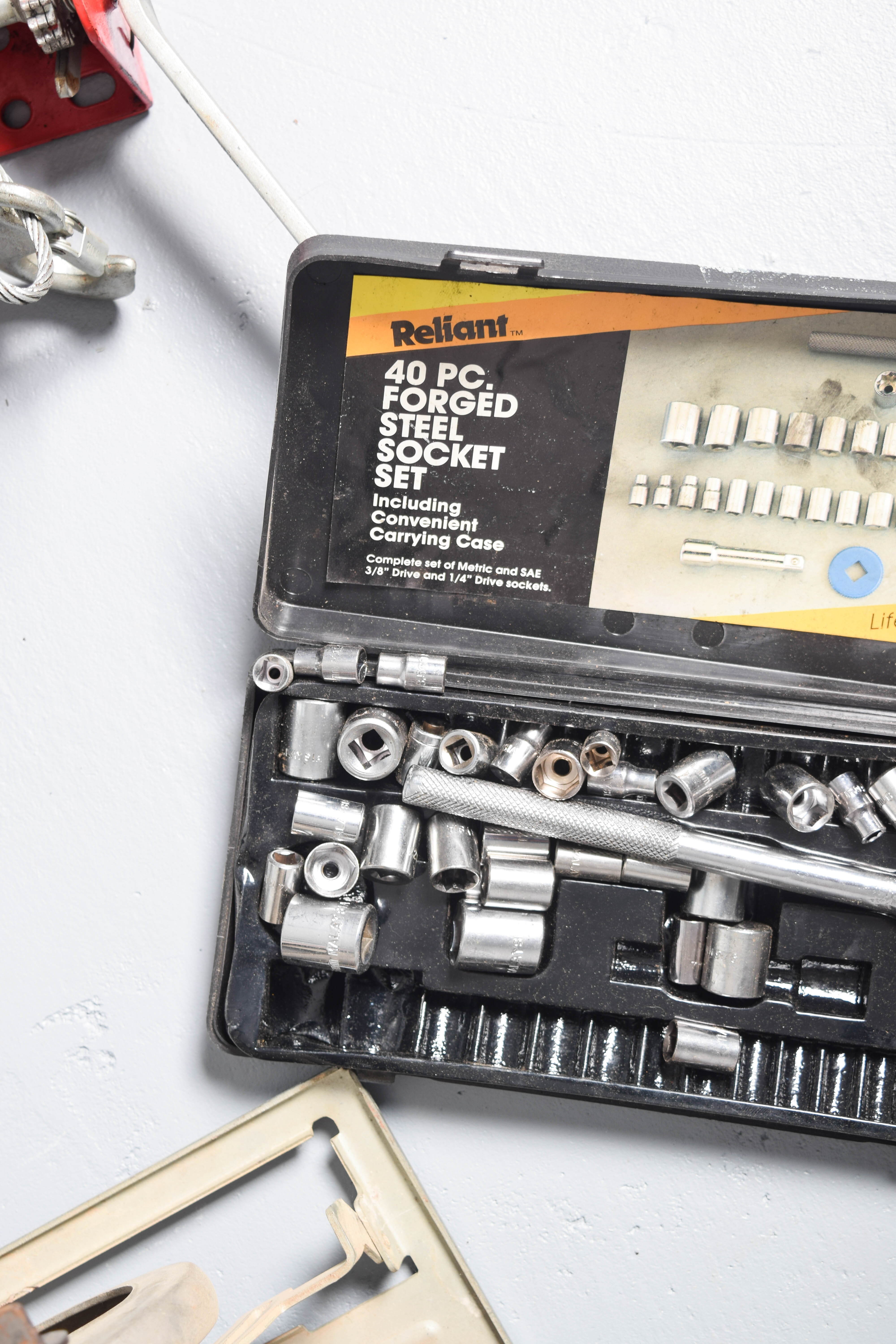 Collection of Drills, Skilsaws, and Other Power Tools