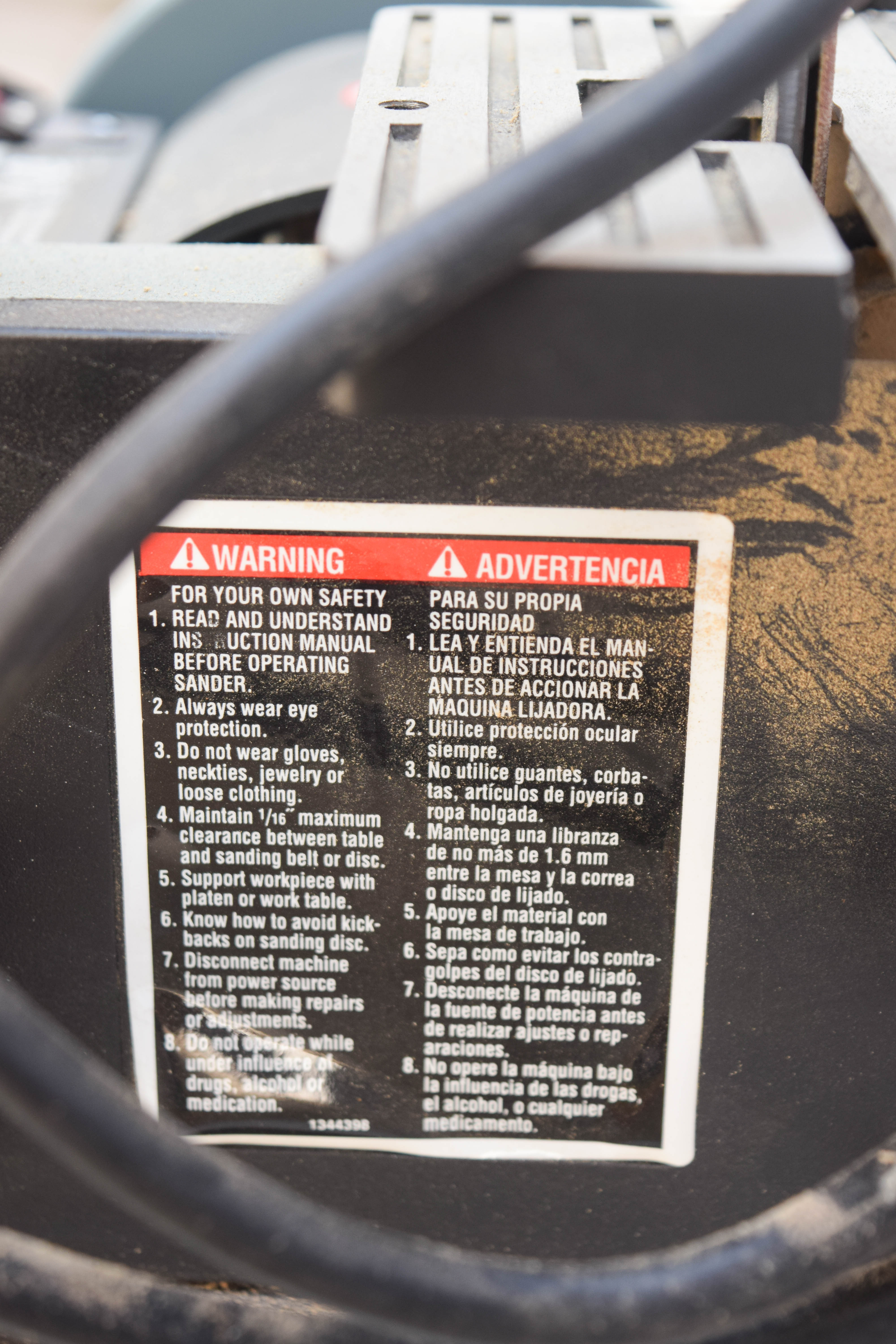 Delta 1" Belt/5" Disc Sander