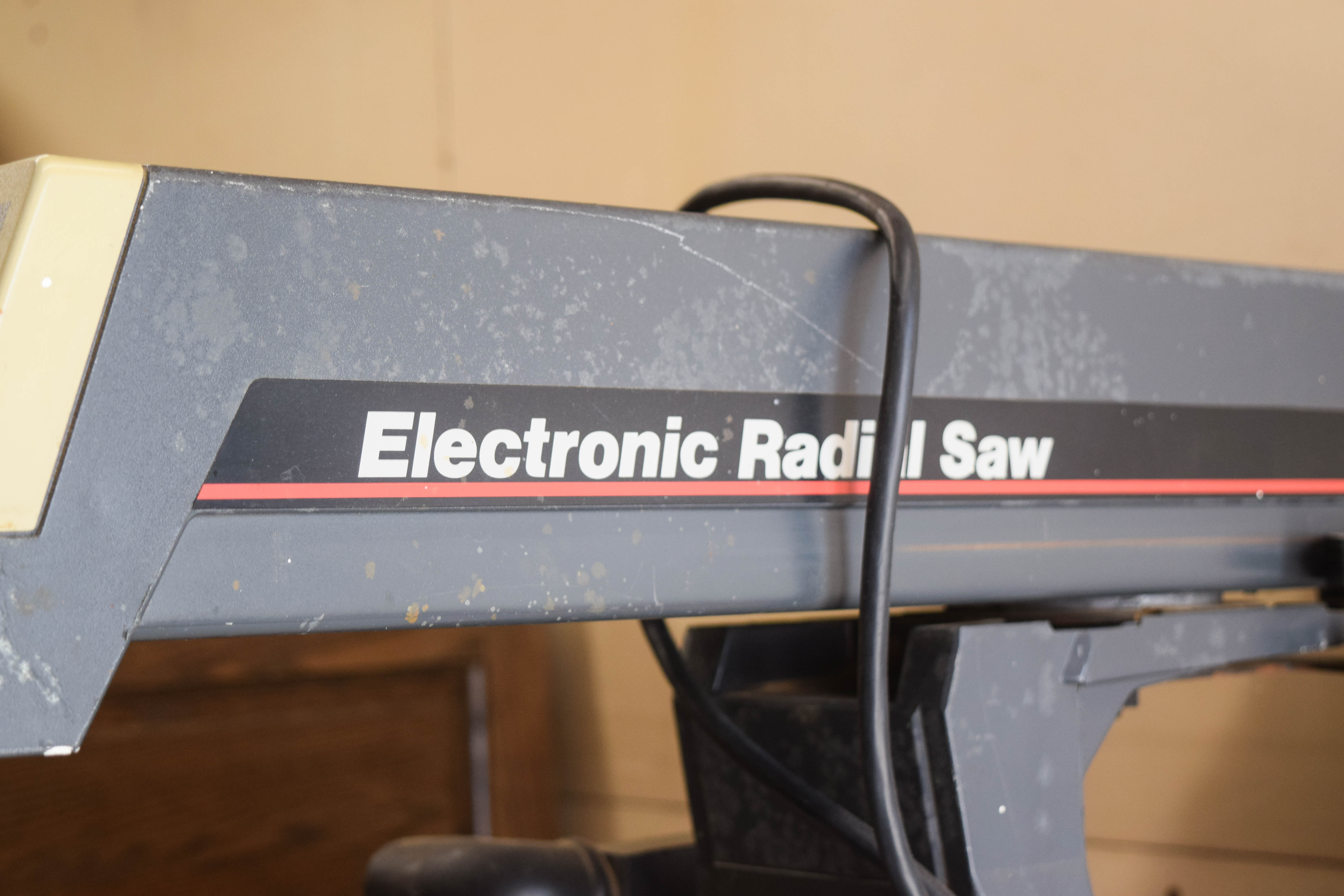 Sears Craftsman 10" Electronic Radial Saw