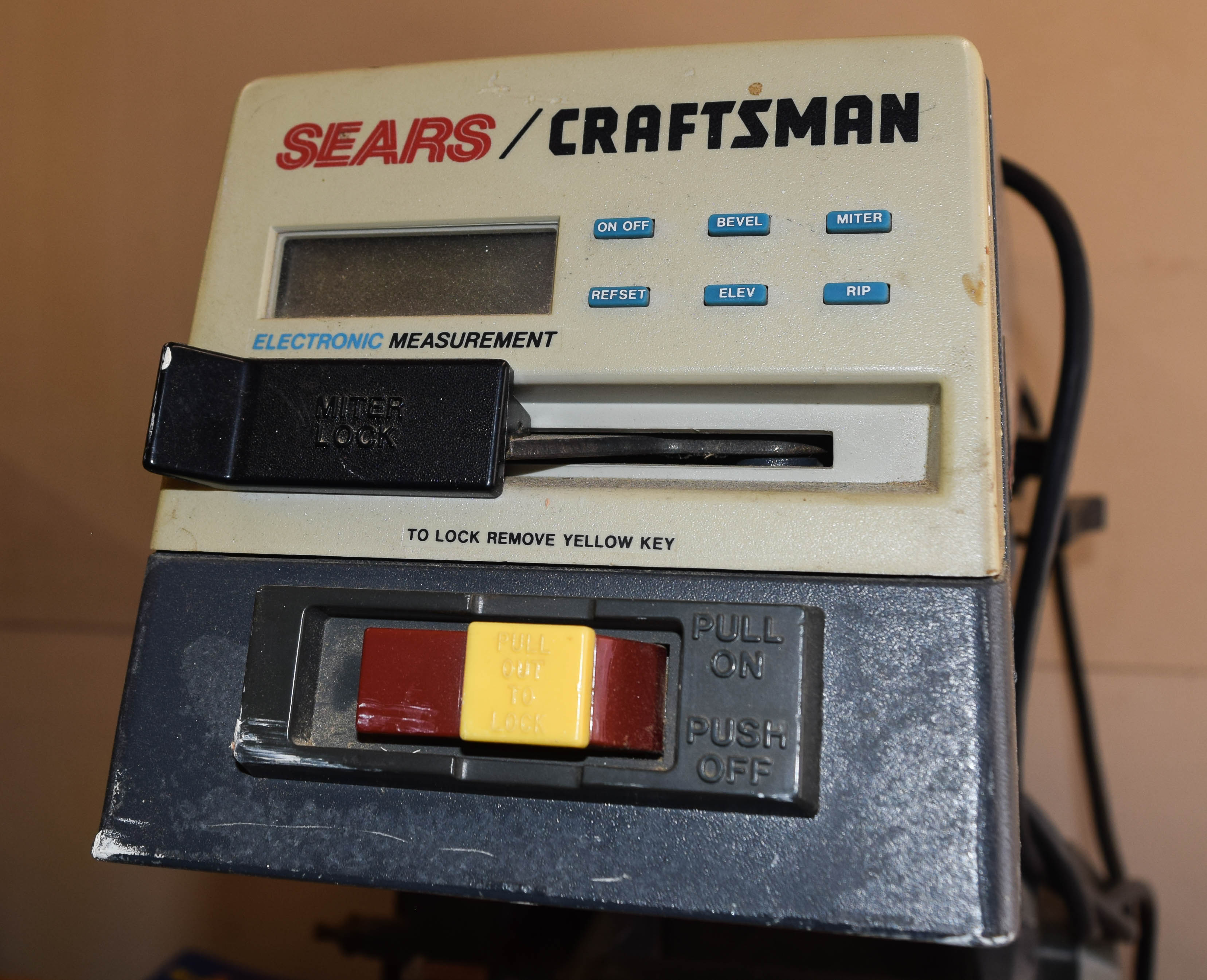 Sears Craftsman 10" Electronic Radial Saw