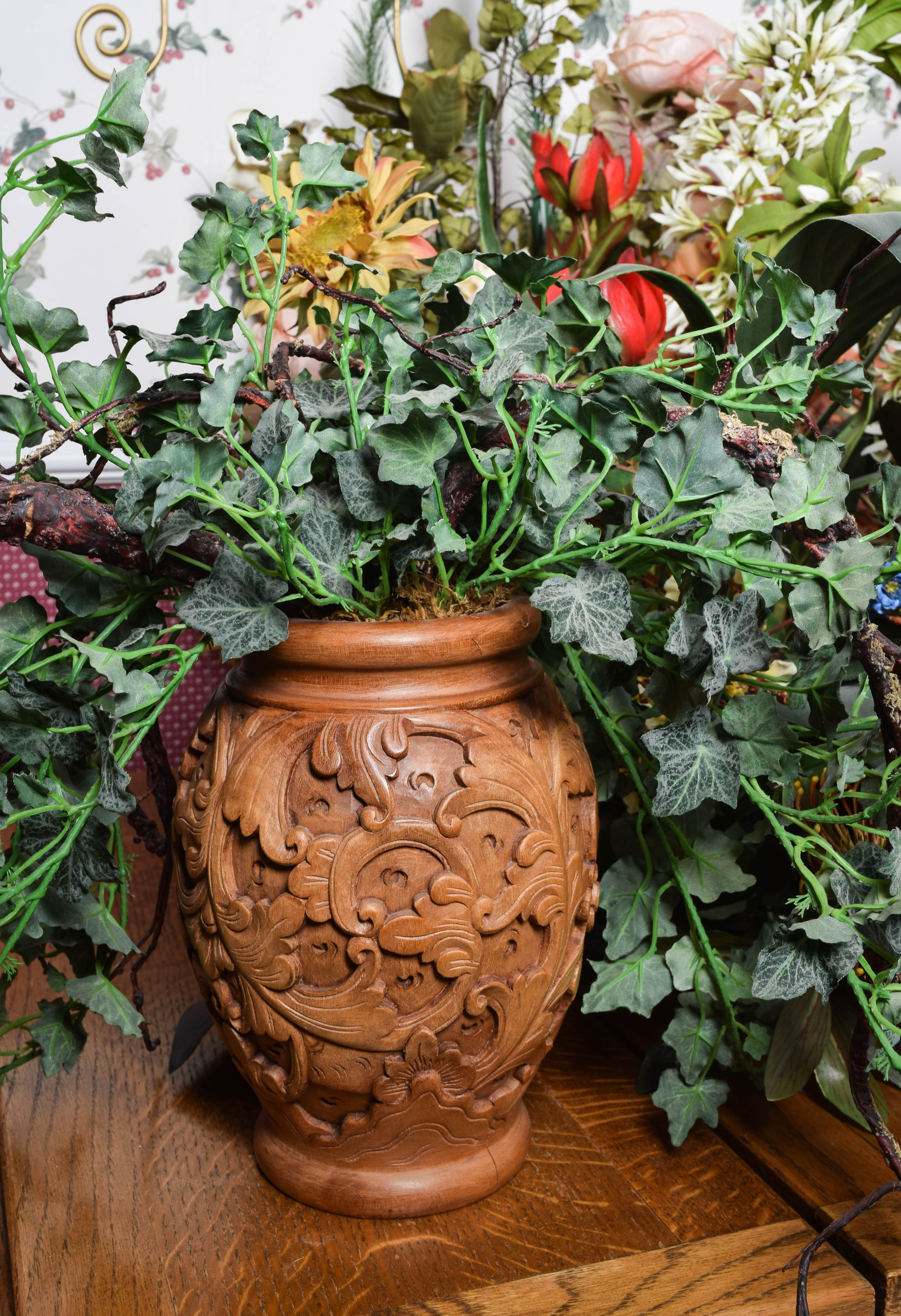 Collection of Artificial Floral Arrangements