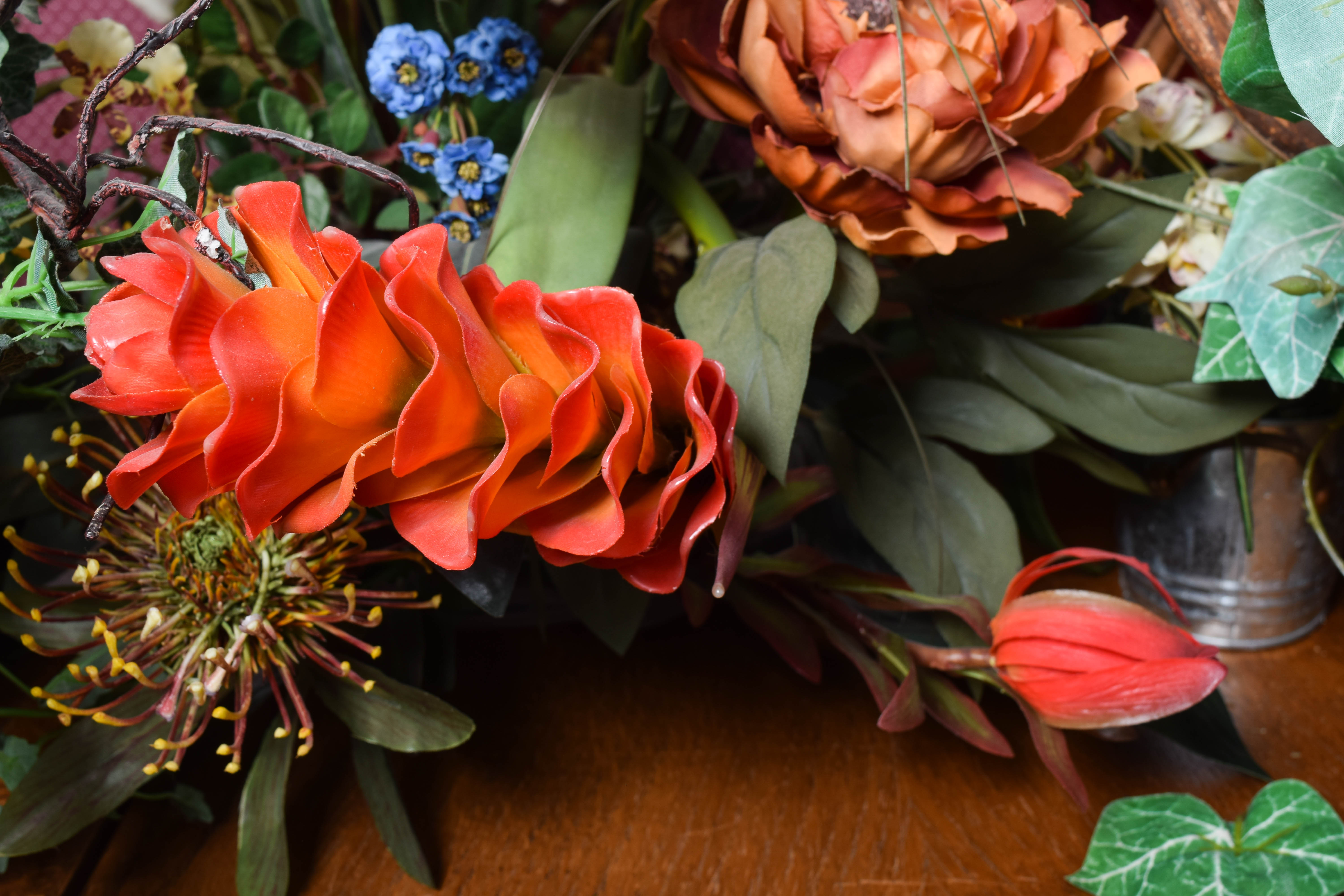 Collection of Artificial Floral Arrangements