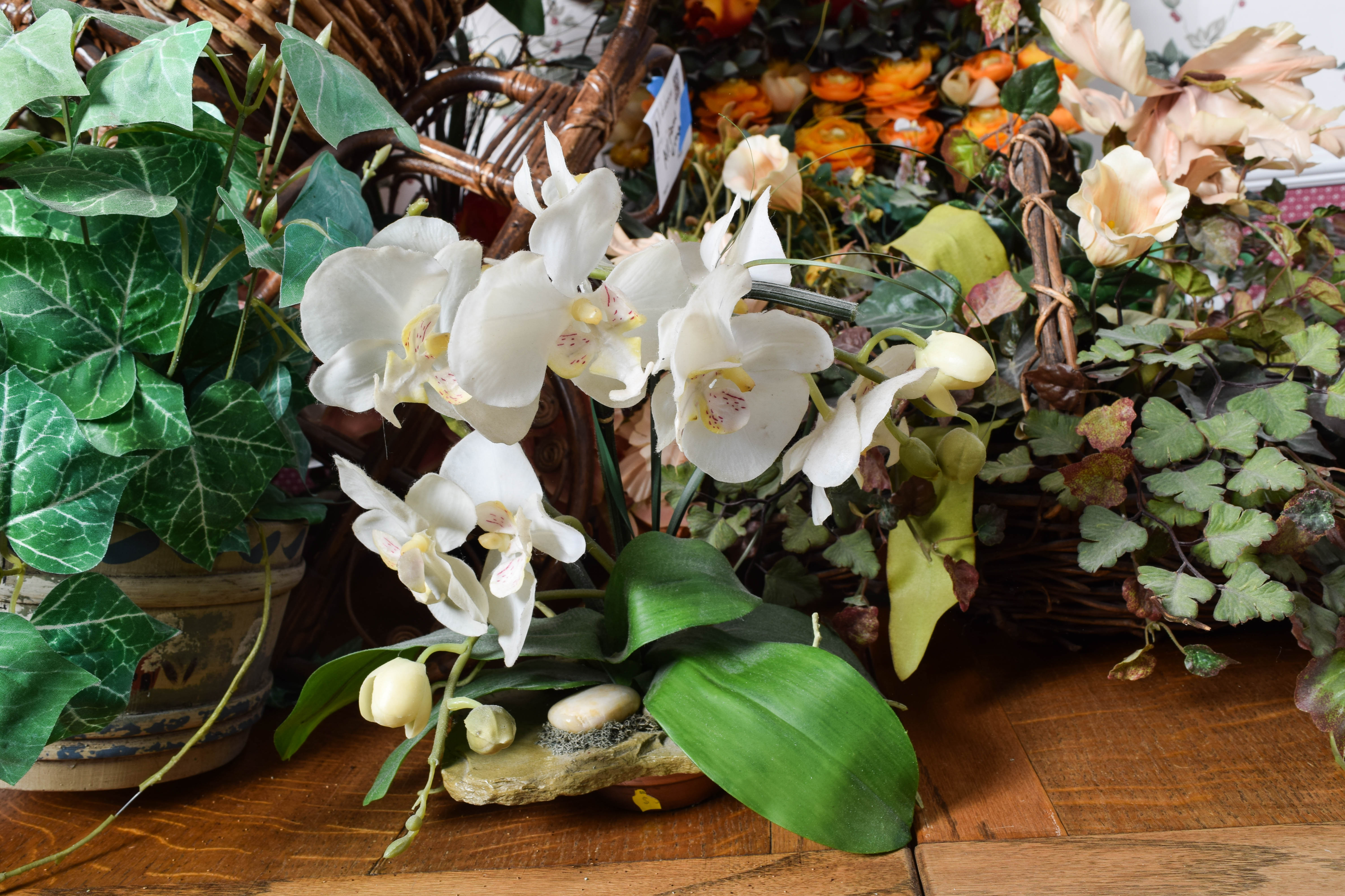 Collection of Artificial Floral Arrangements