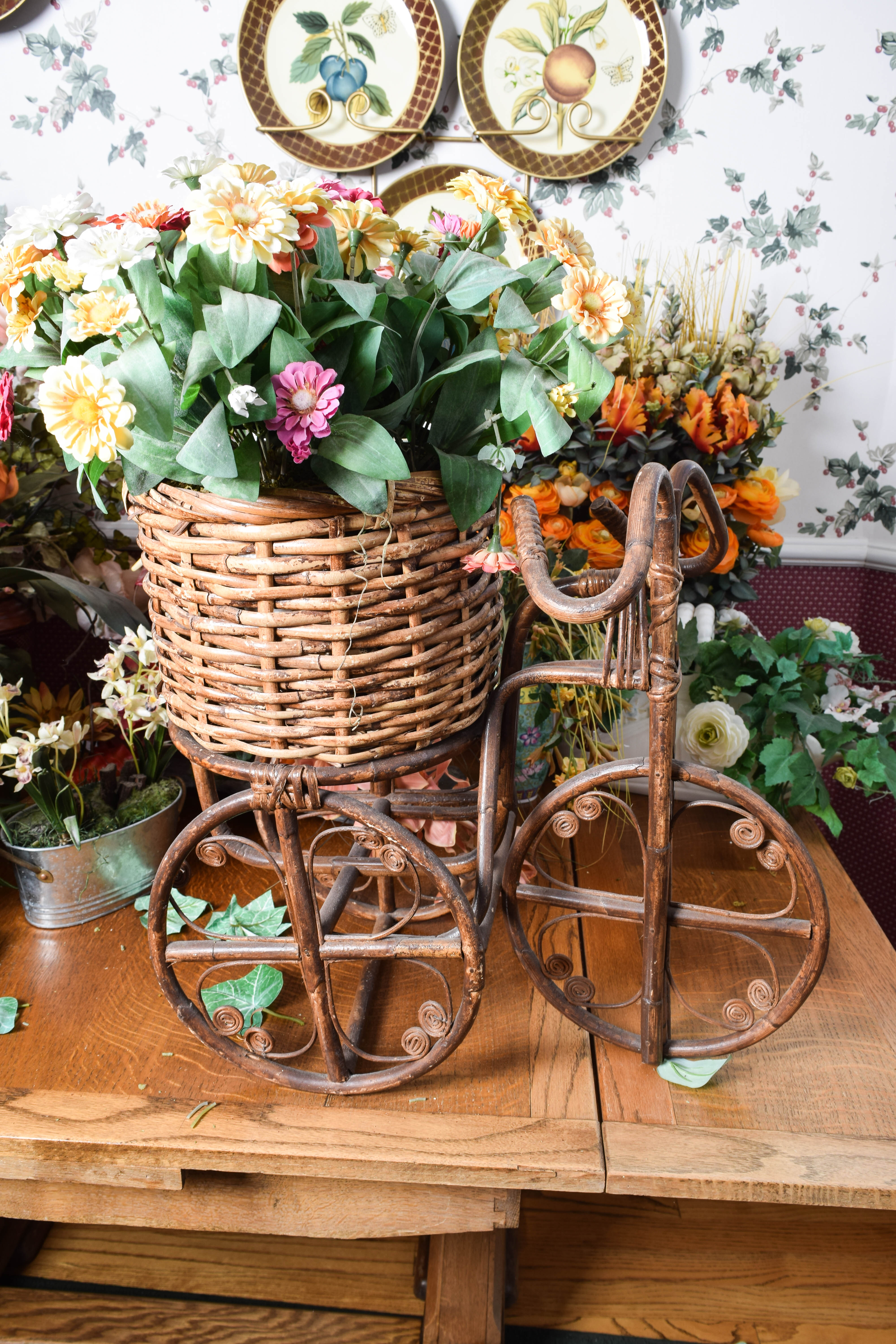 Collection of Artificial Floral Arrangements