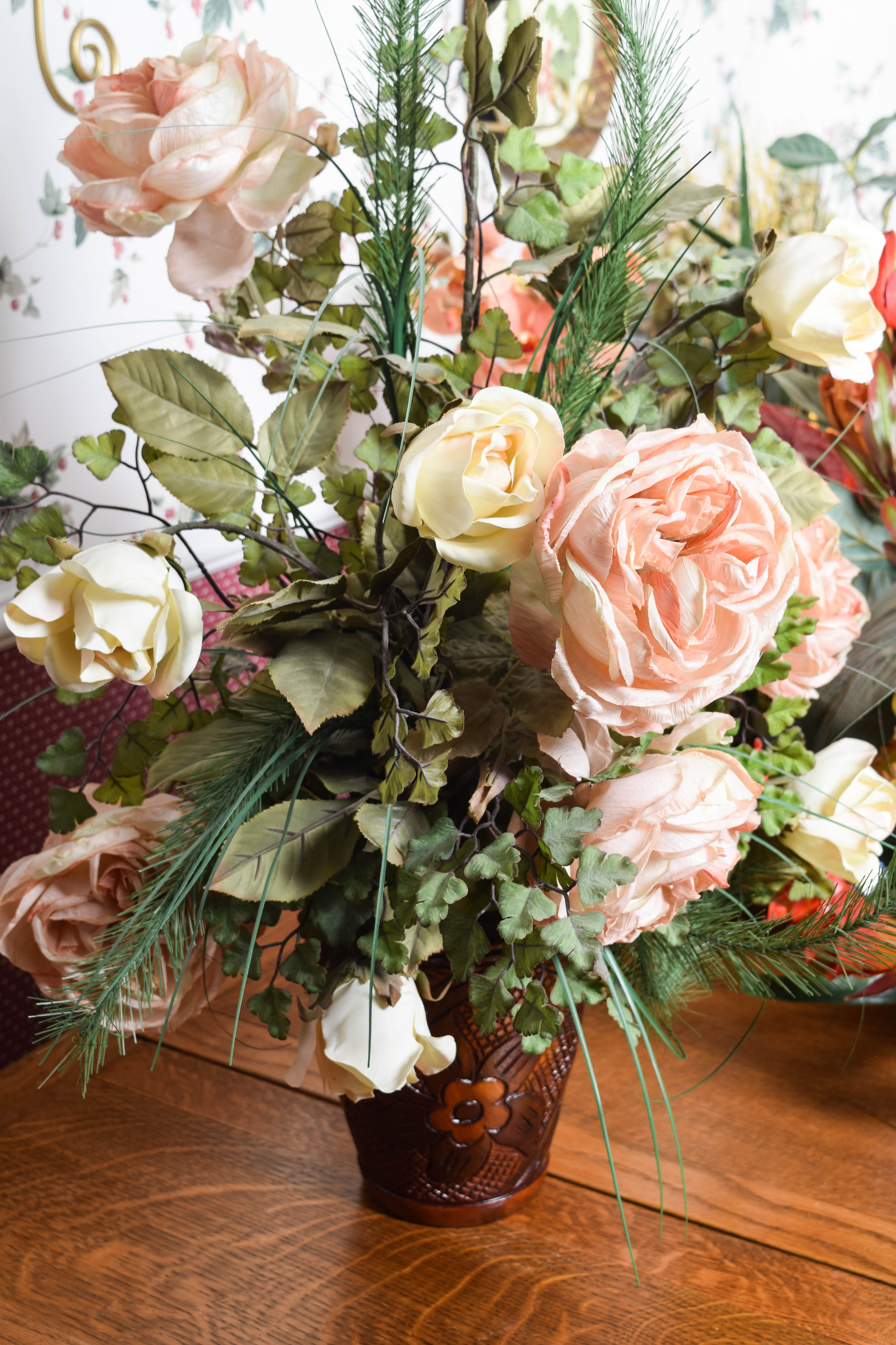 Collection of Artificial Floral Arrangements