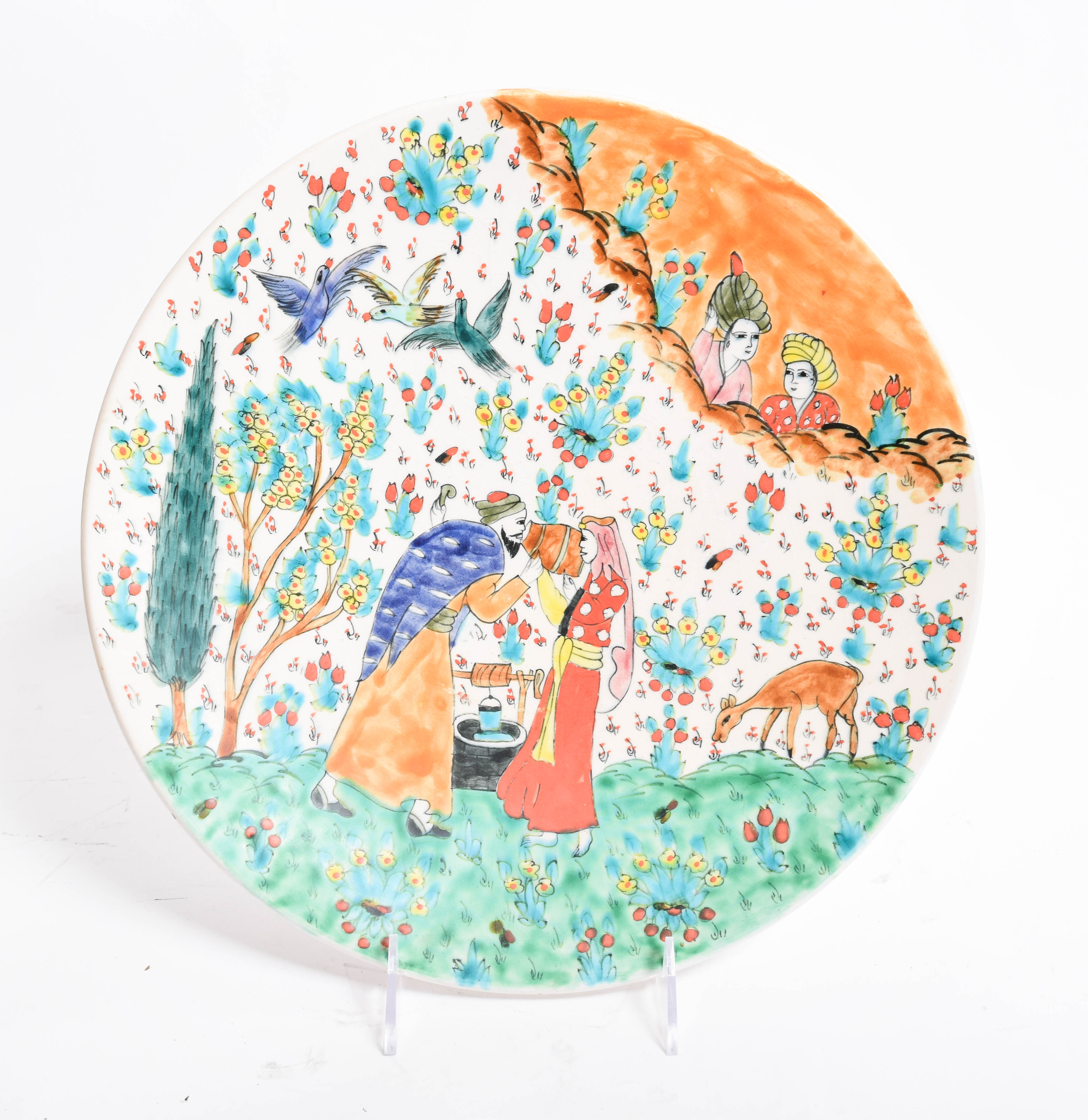 Collection of Vintage Handmade Turkish Ceramics