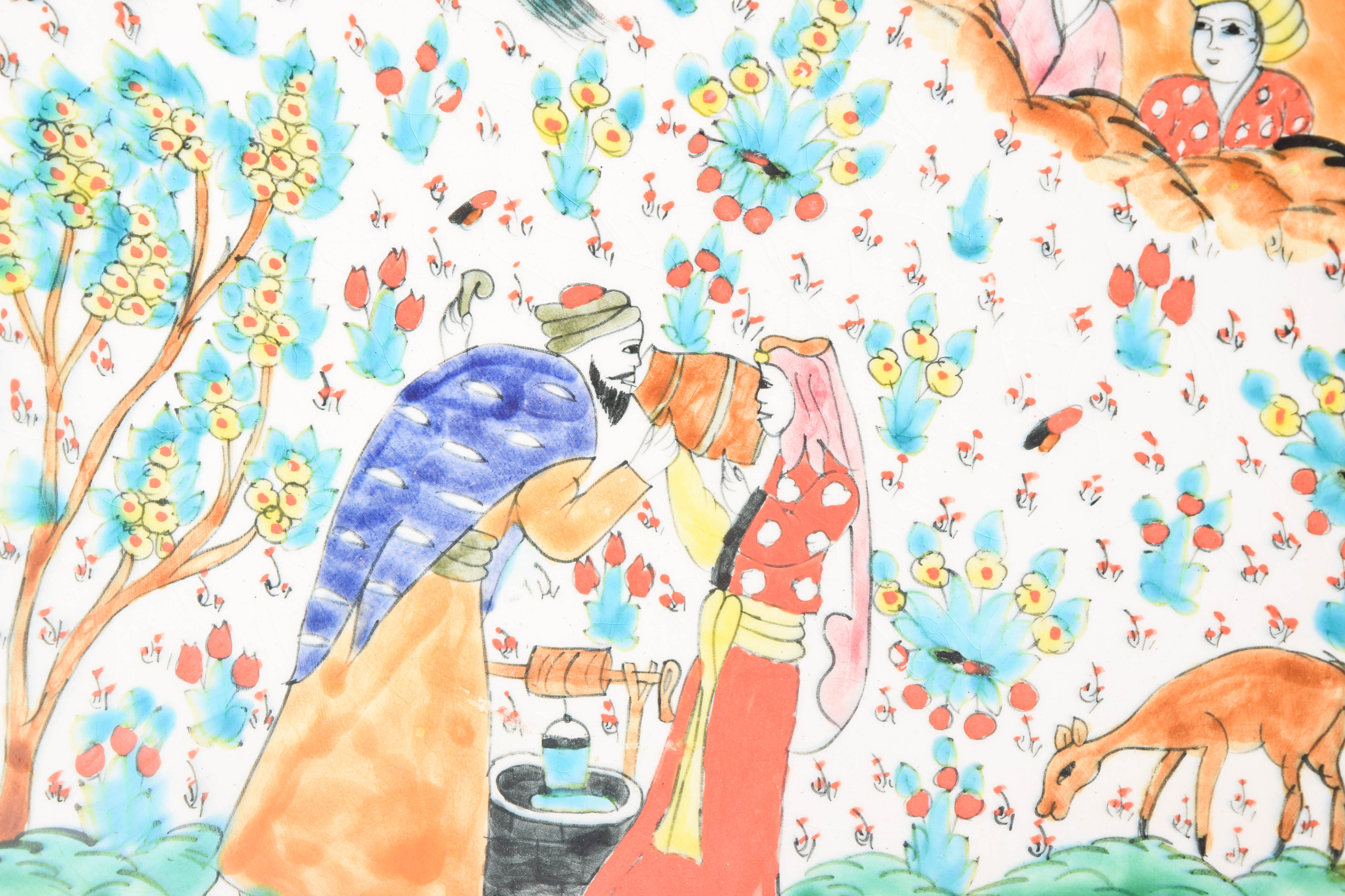 Collection of Vintage Handmade Turkish Ceramics