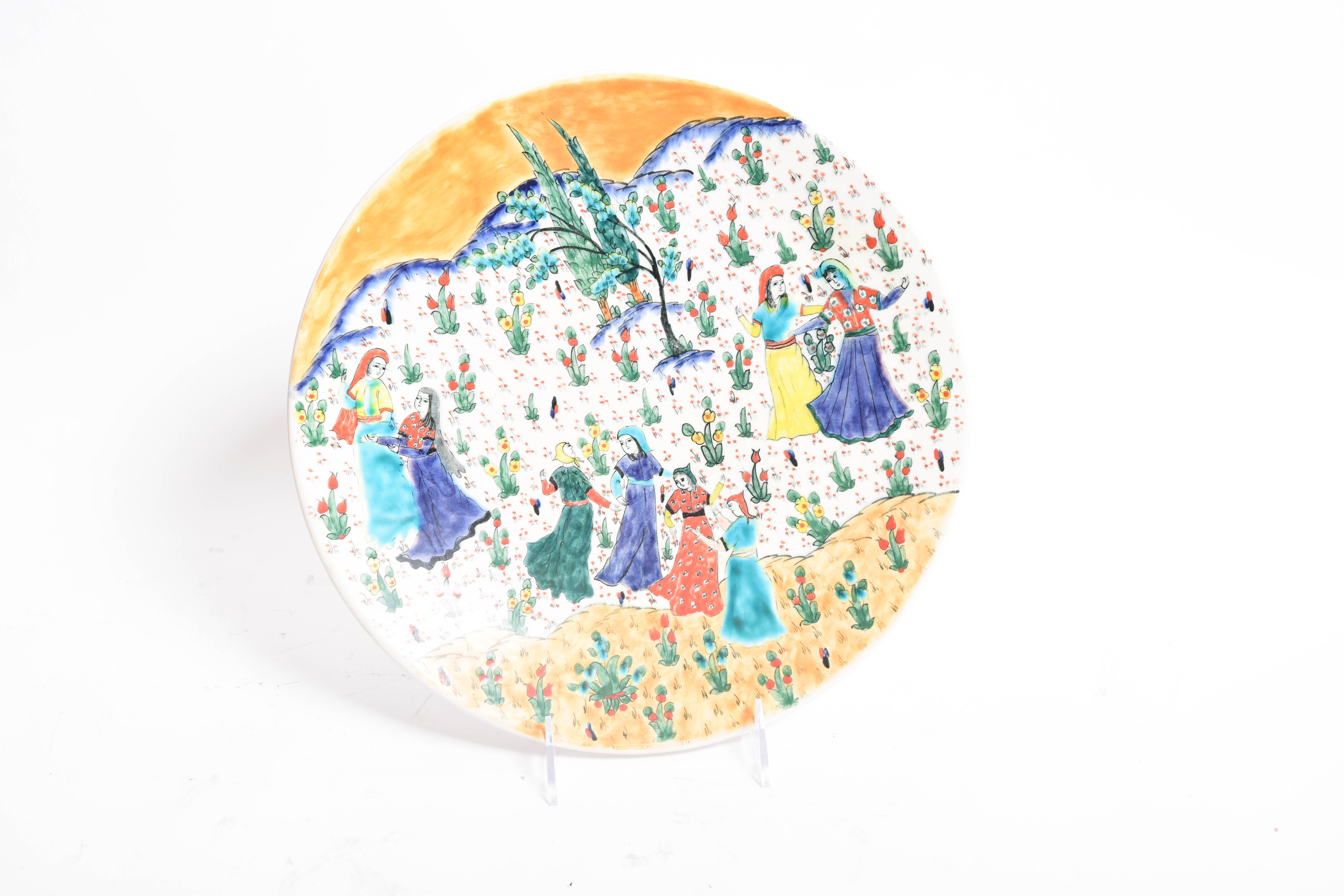 Collection of Vintage Handmade Turkish Ceramics