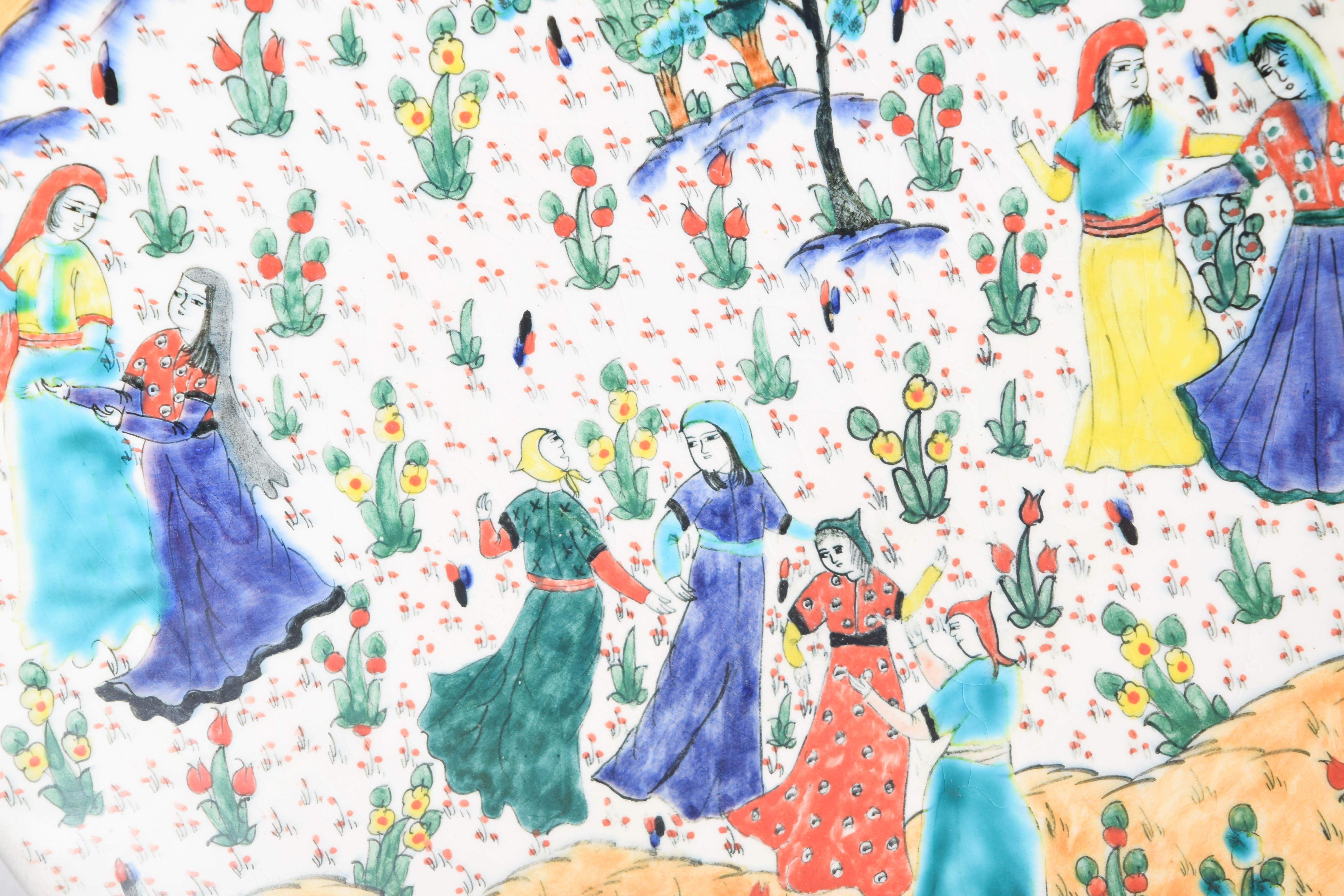 Collection of Vintage Handmade Turkish Ceramics