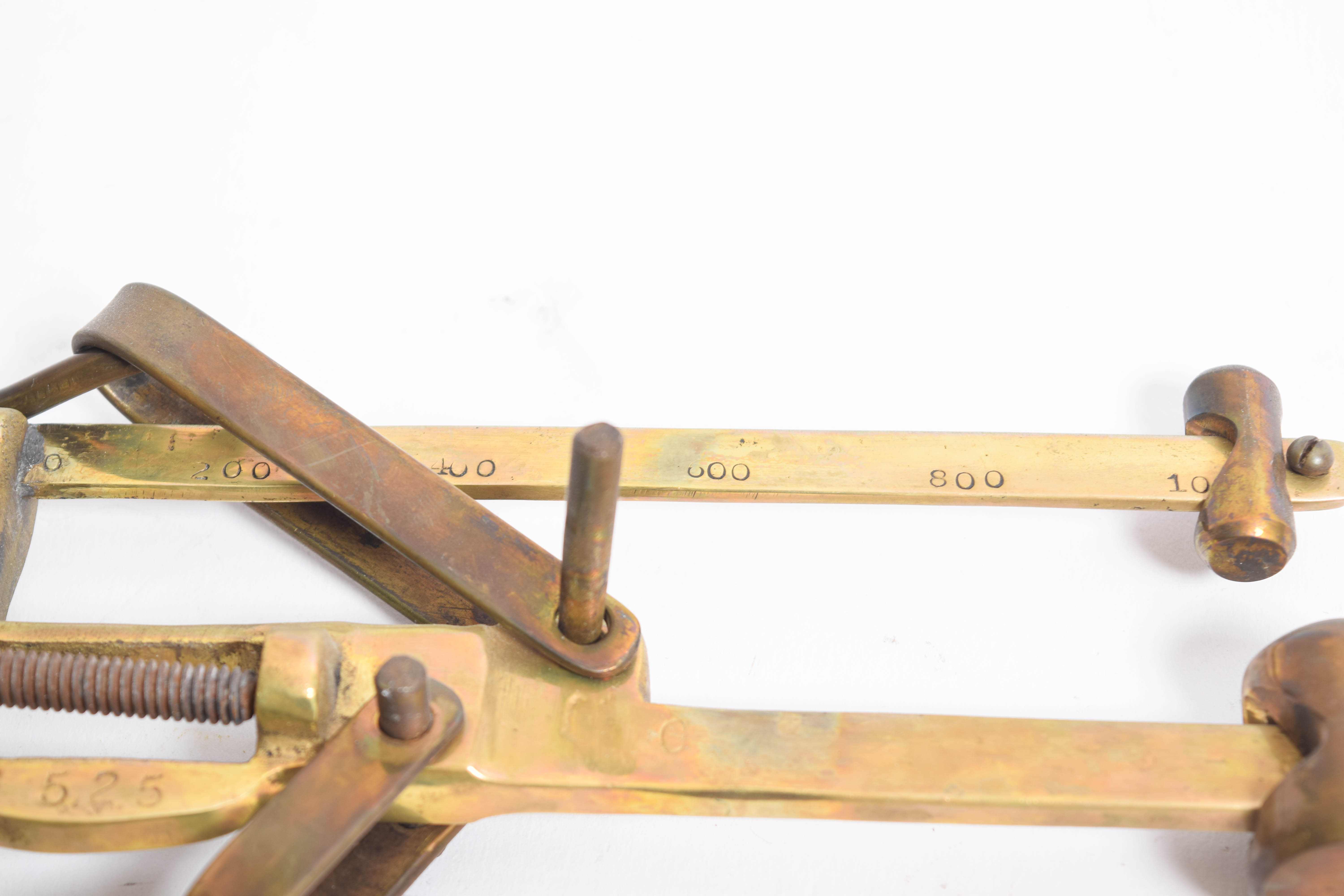 Antique Brass Scale