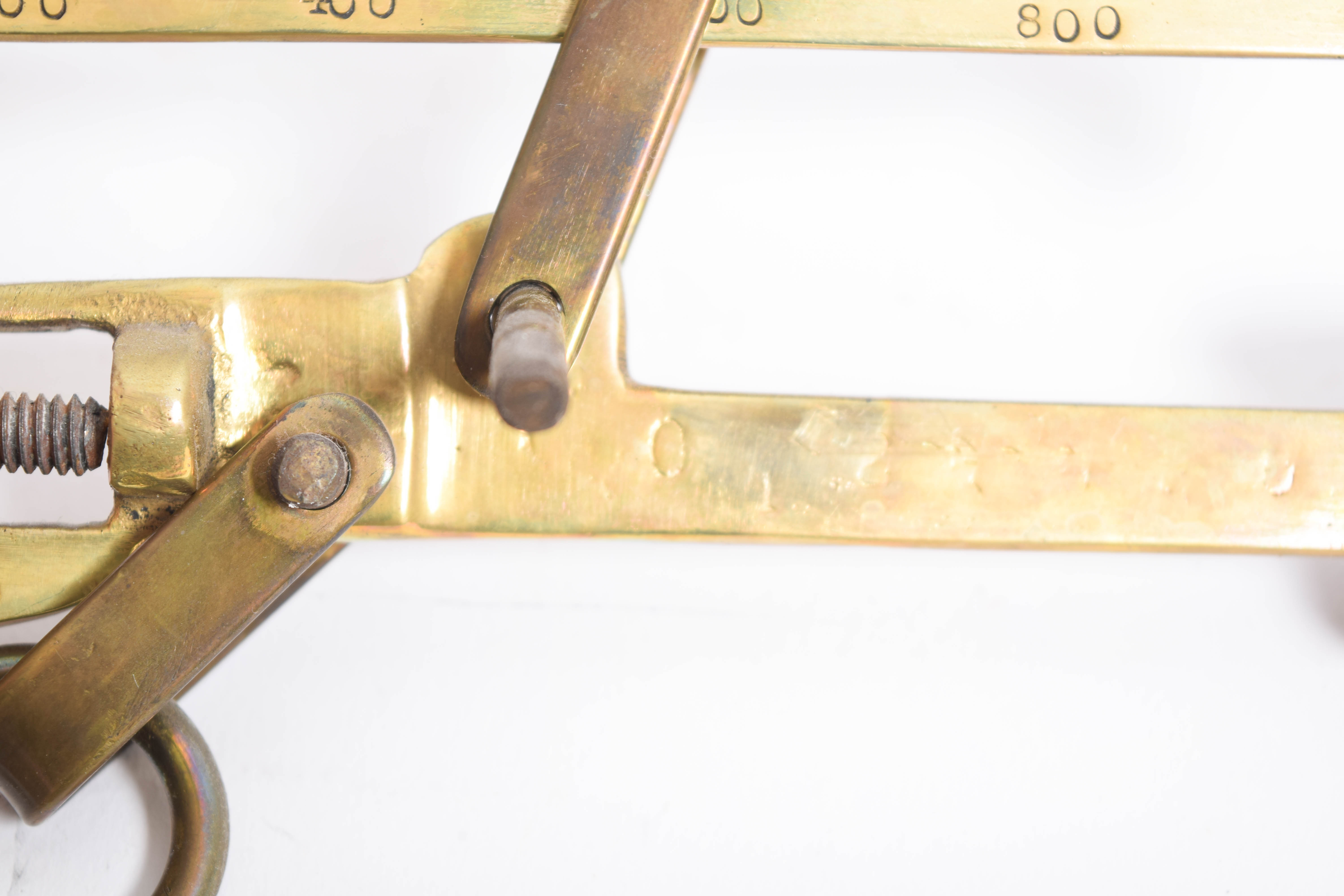 Antique Brass Scale
