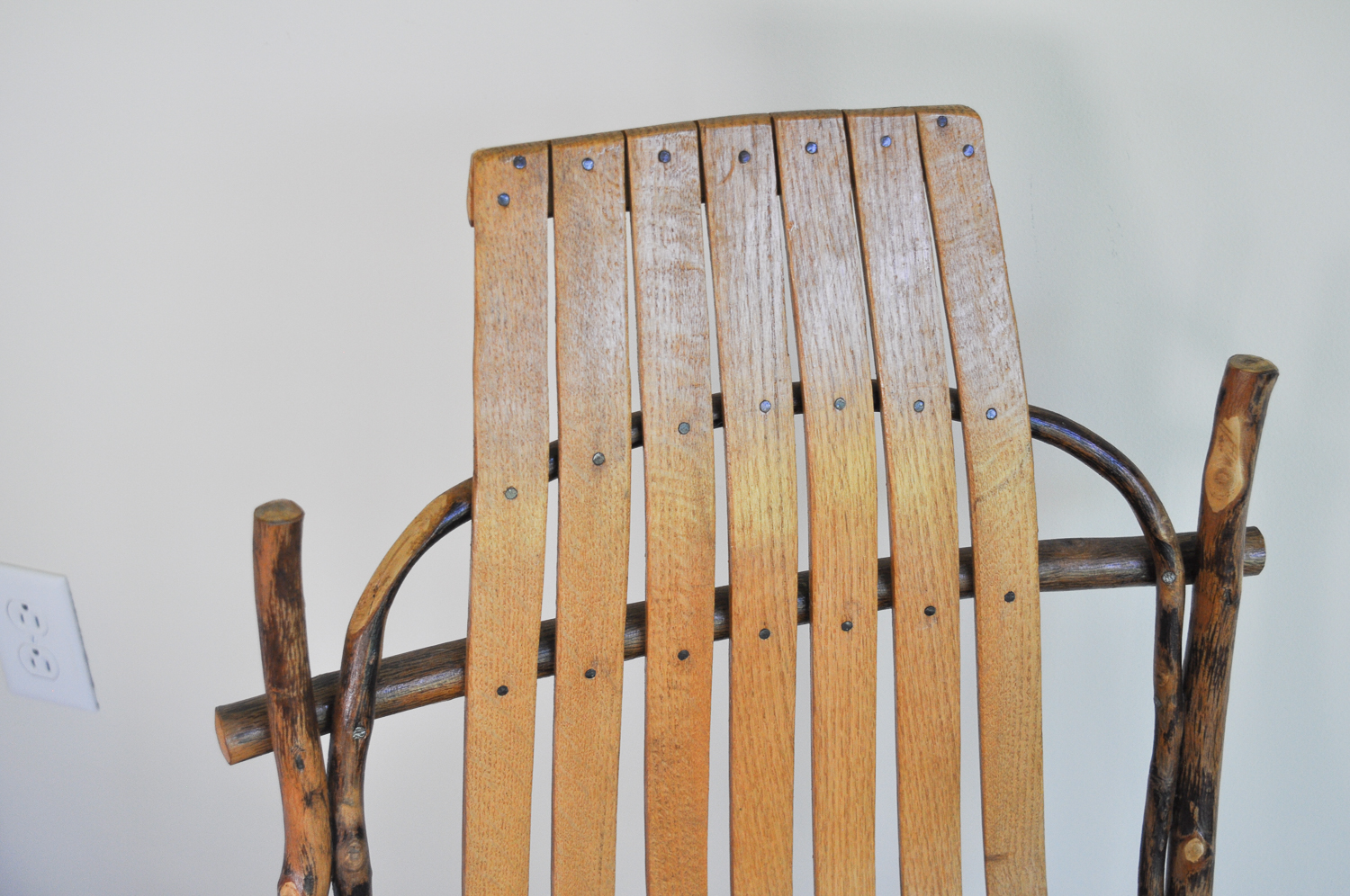 Amish Hickory Style Rocking Chair