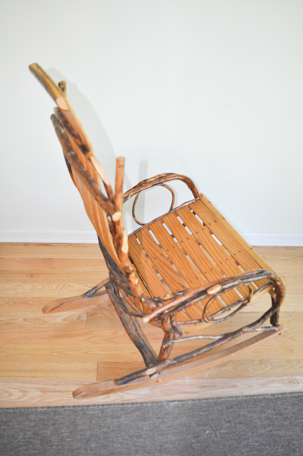 Amish Hickory Style Rocking Chair
