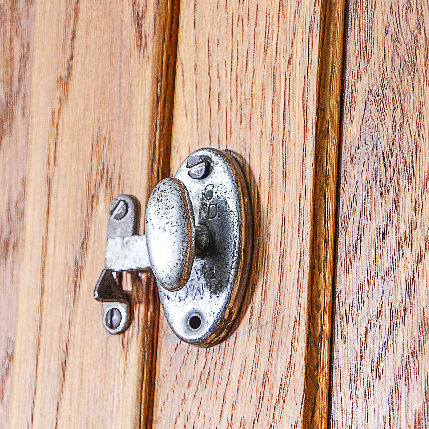 Vintage Oak Hoosier Cabinet