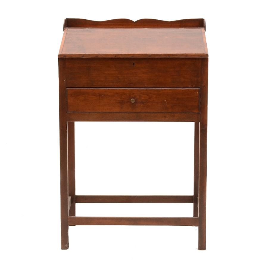 Antique Slant-Top Desk