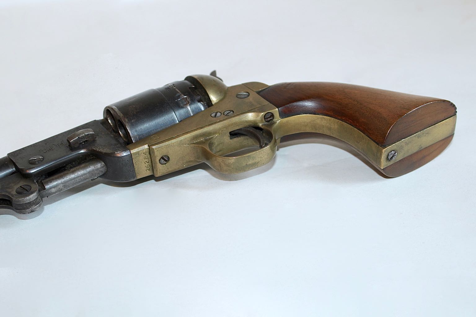 1973 Italian Reproduction 1848 Colt Army "Dragoon" Cal.44 Black Powder Revolver