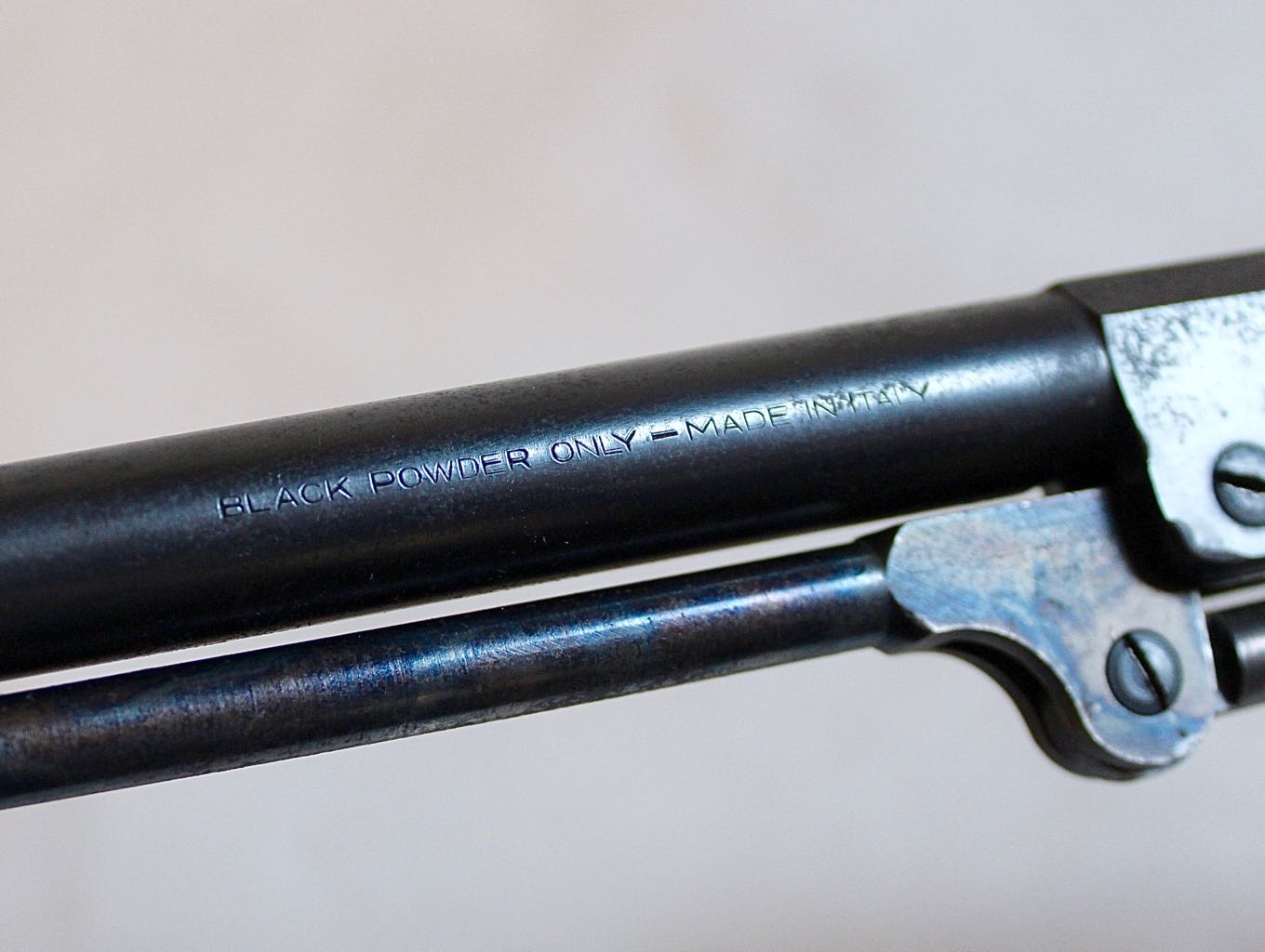 1973 Italian Reproduction 1848 Colt Army "Dragoon" Cal.44 Black Powder Revolver