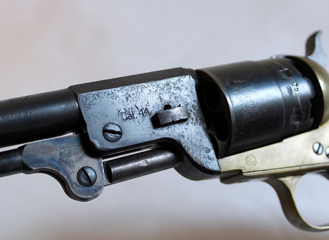 1973 Italian Reproduction 1848 Colt Army "Dragoon" Cal.44 Black Powder Revolver