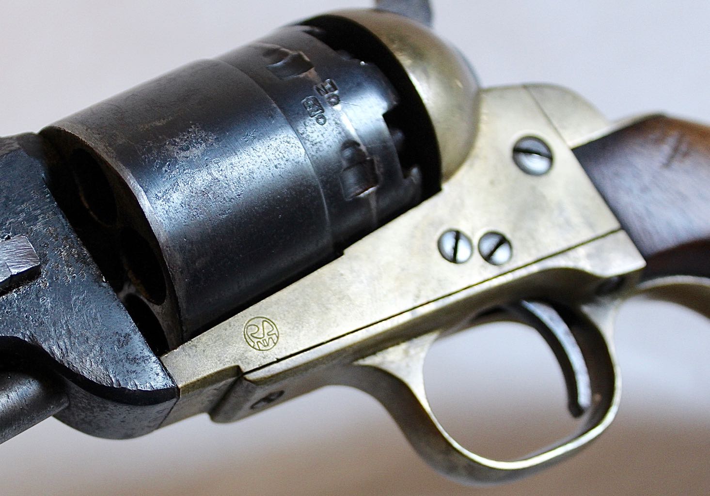 1973 Italian Reproduction 1848 Colt Army "Dragoon" Cal.44 Black Powder Revolver