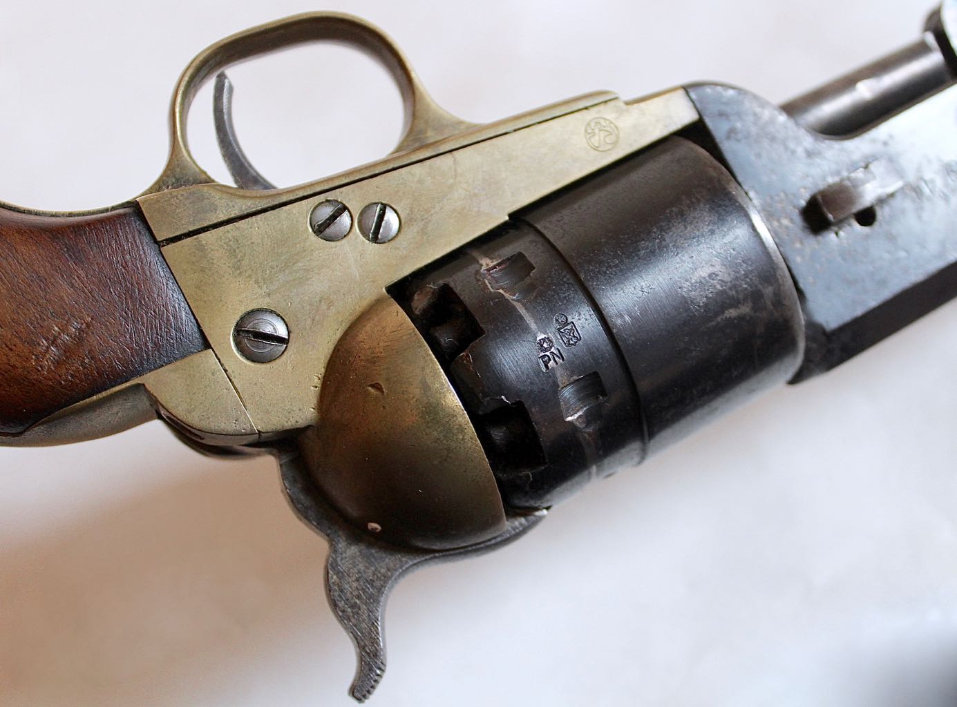 1973 Italian Reproduction 1848 Colt Army "Dragoon" Cal.44 Black Powder Revolver