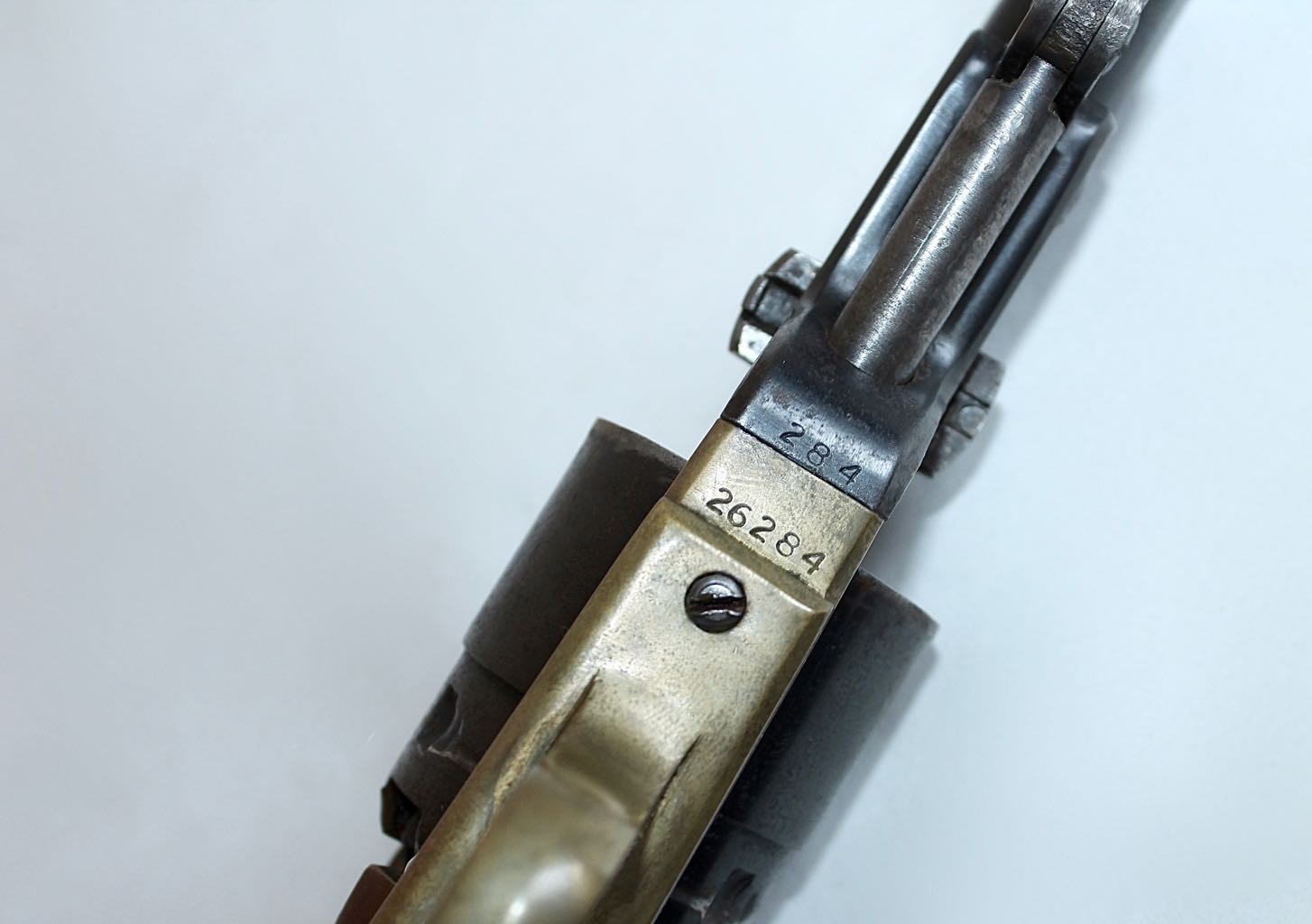 1973 Italian Reproduction 1848 Colt Army "Dragoon" Cal.44 Black Powder Revolver