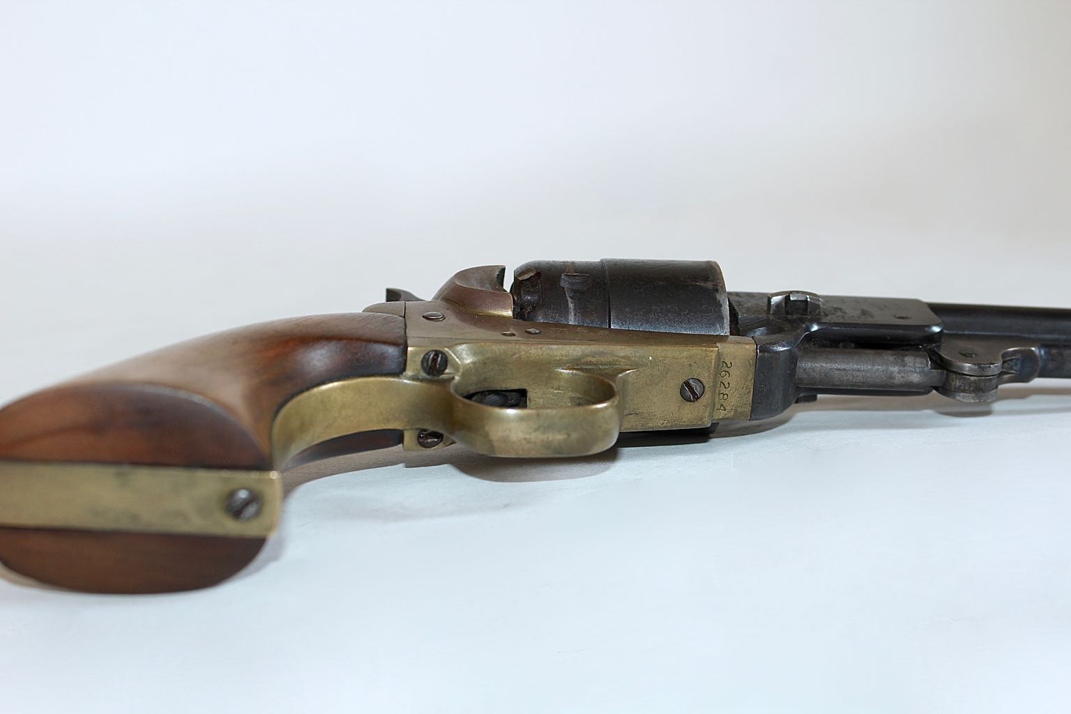 1973 Italian Reproduction 1848 Colt Army "Dragoon" Cal.44 Black Powder Revolver