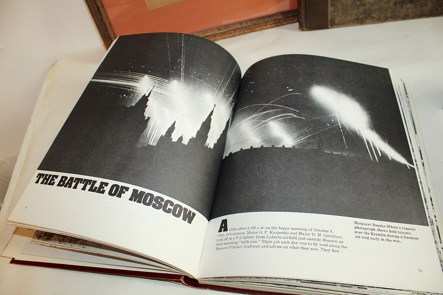 1918 End of WWI Newspaper and War Books