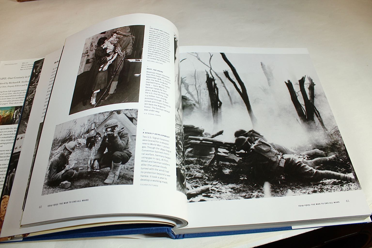 1918 End of WWI Newspaper and War Books