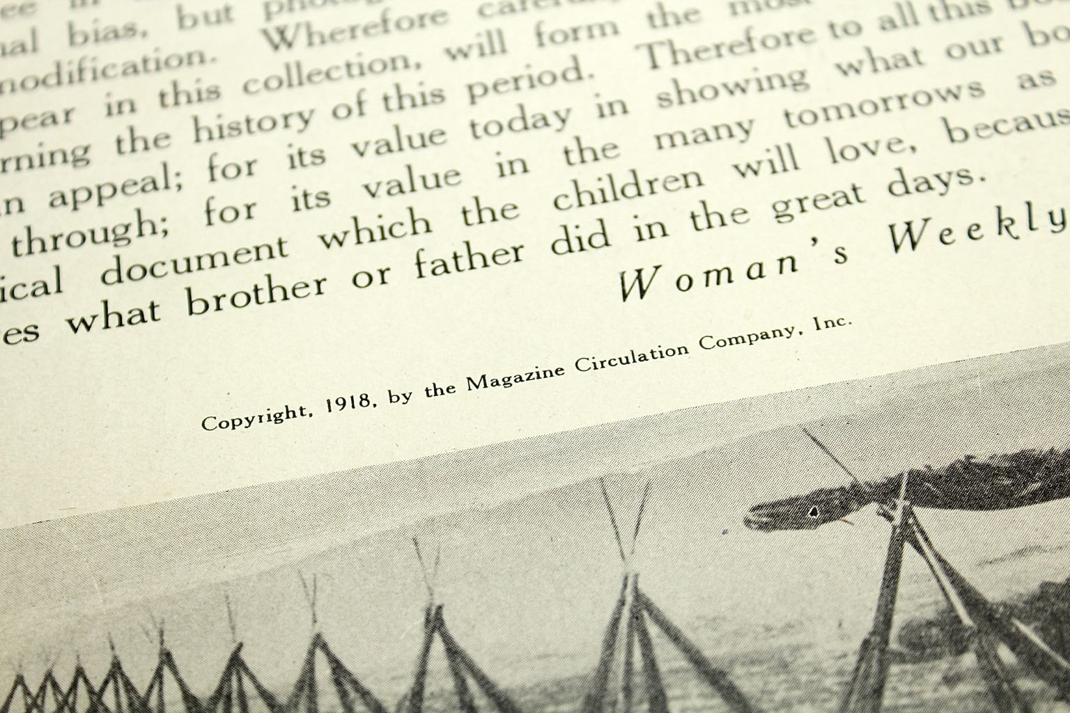 1918 End of WWI Newspaper and War Books