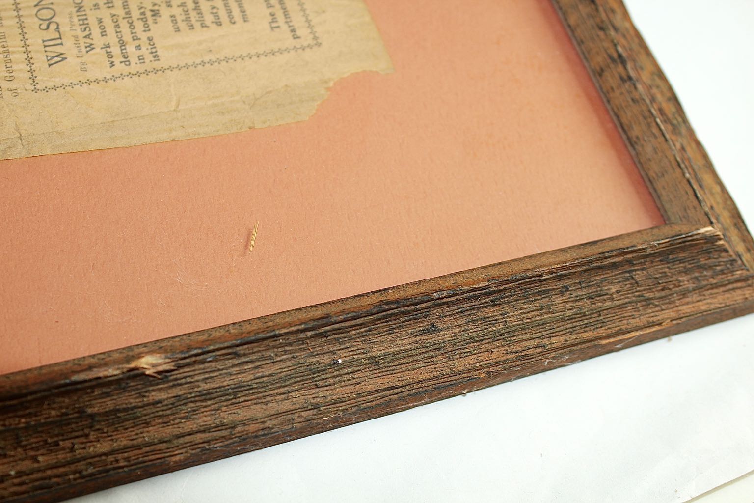 1918 End of WWI Newspaper and War Books