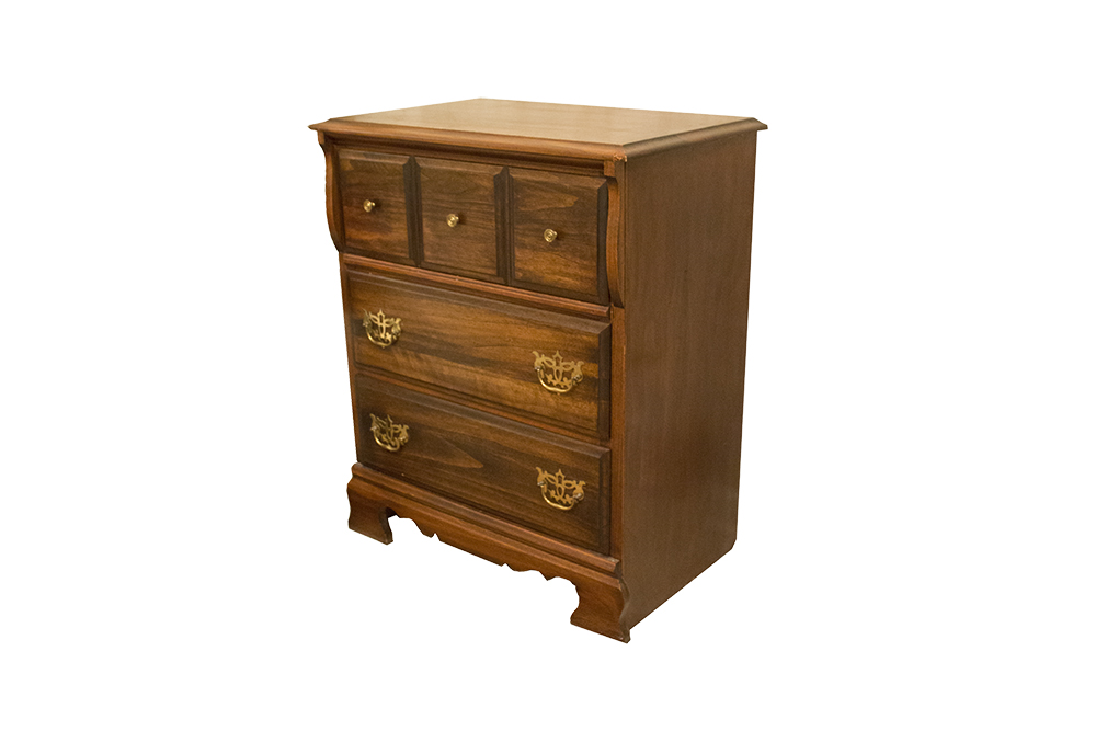 Vintage Chippendale Style Chest of Drawers