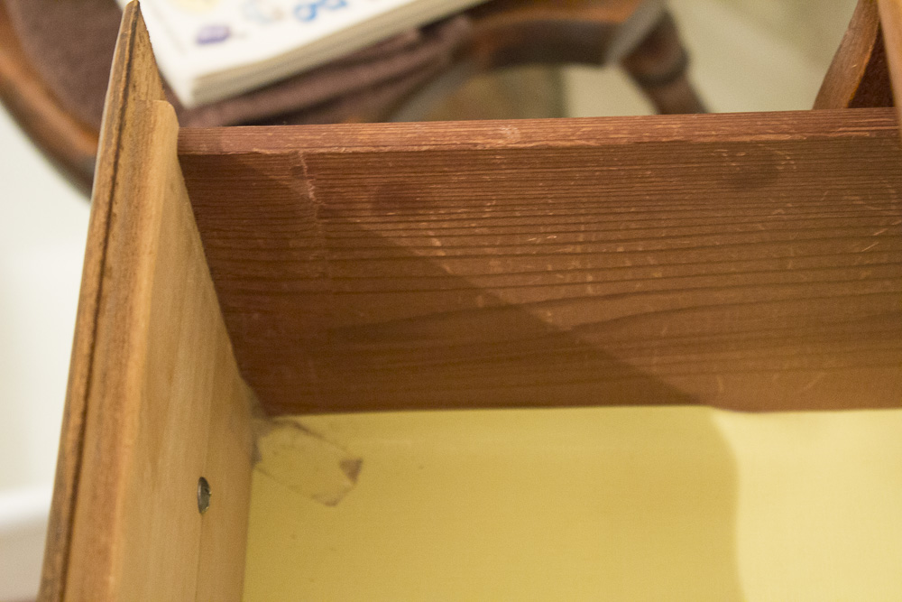 Vintage Chippendale Style Chest of Drawers