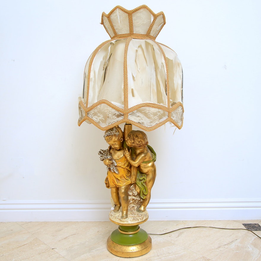 Vintage Figural  Table Lamp