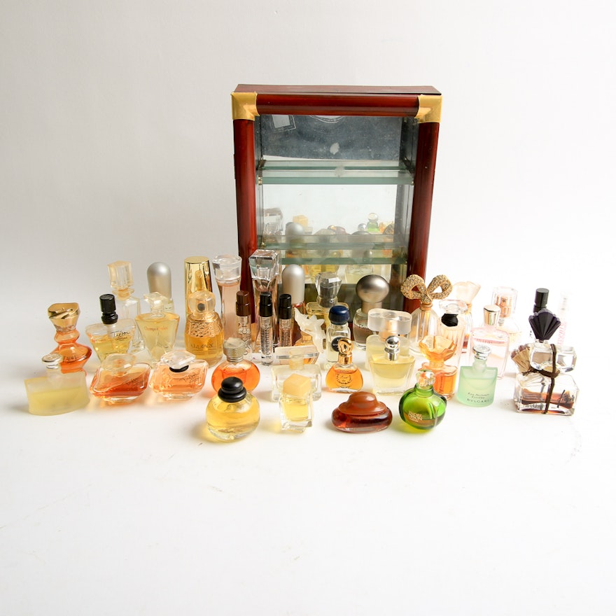 Assorted Collection of Miniature Designer Perfumes