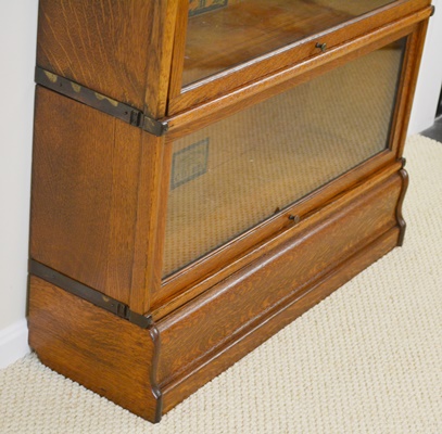 Globe Wernicke Oak Barrister Bookcase