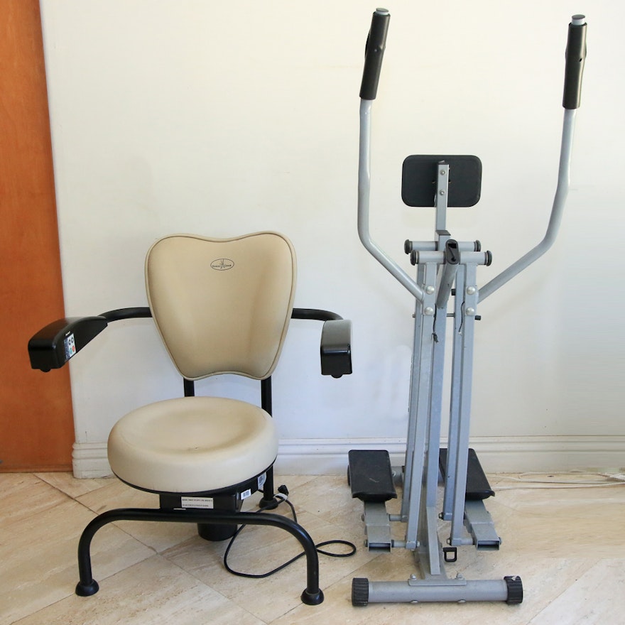 Workout Equipment and Vibrating/Rotating Chair