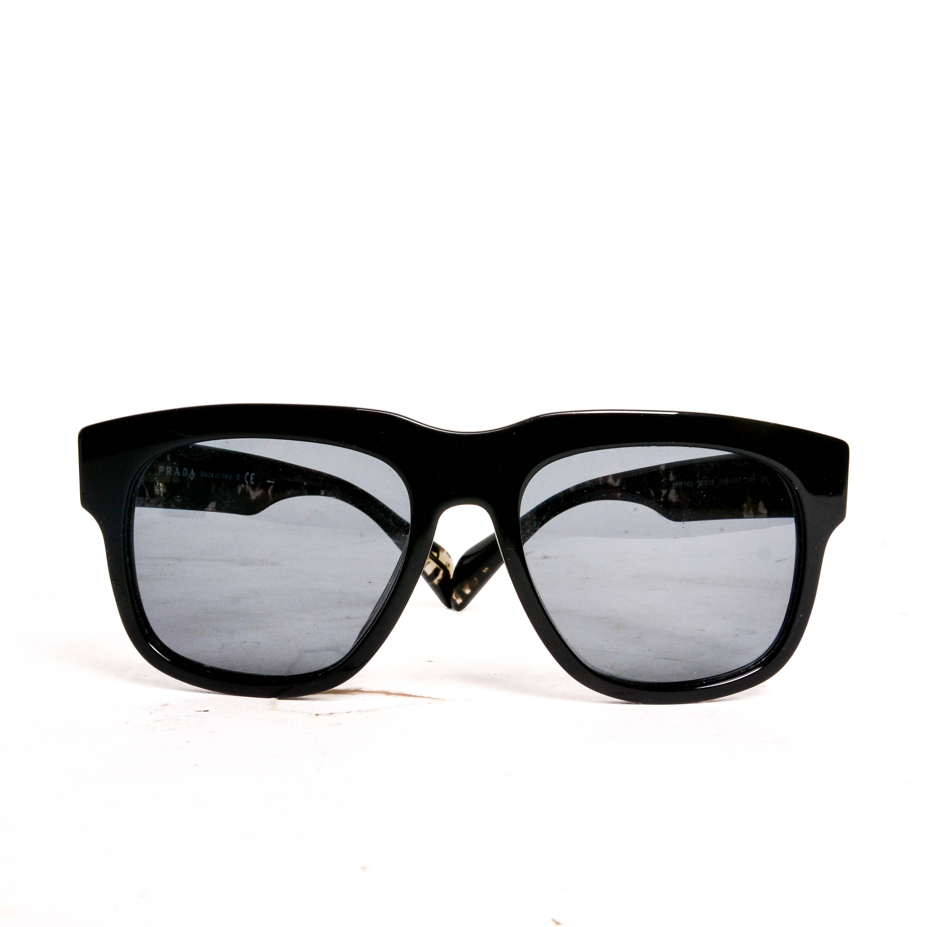 Prada Black Acrylic Sunglasses