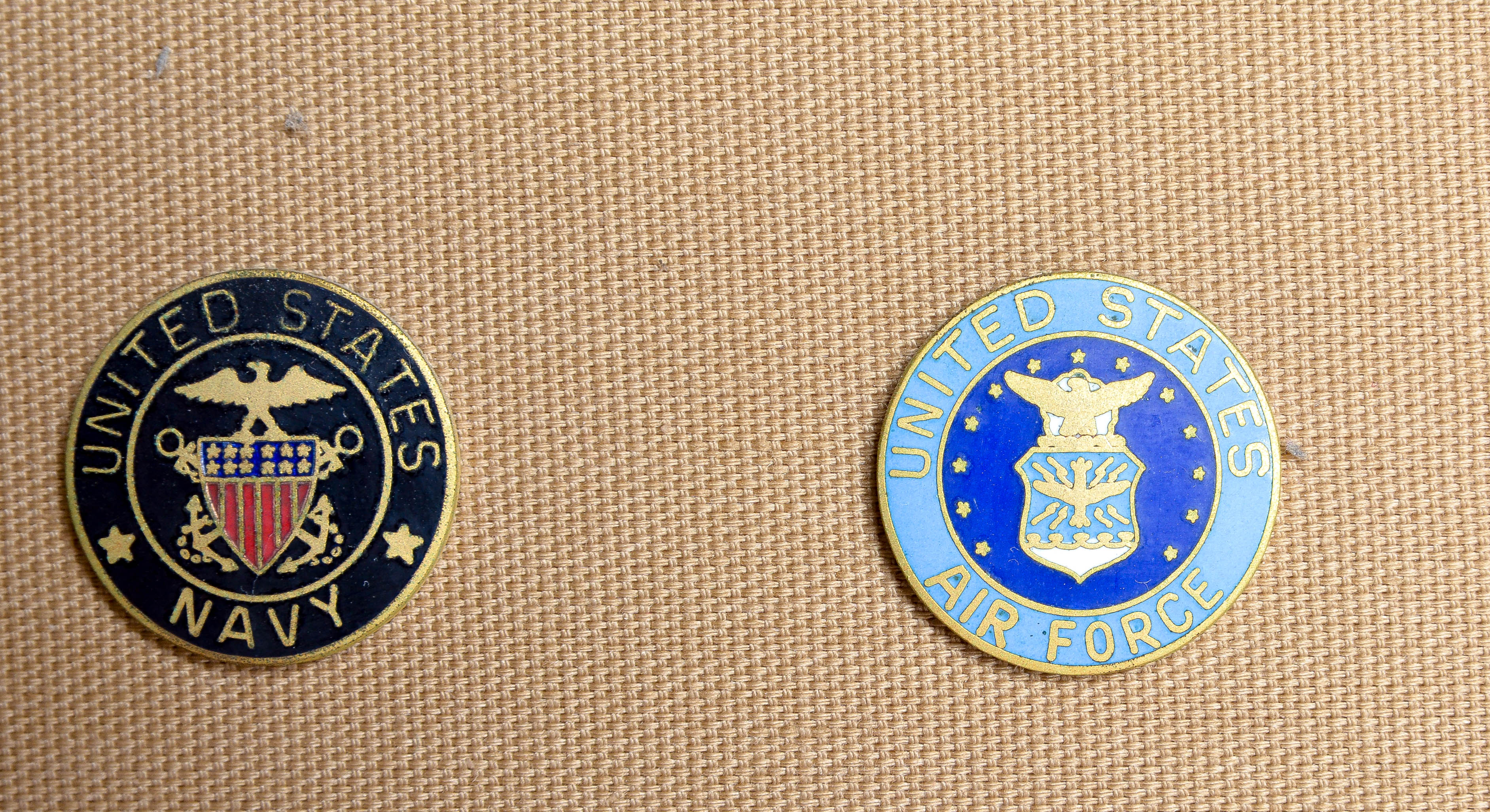 Collection of Three Framed Commemorative Replica Handguns