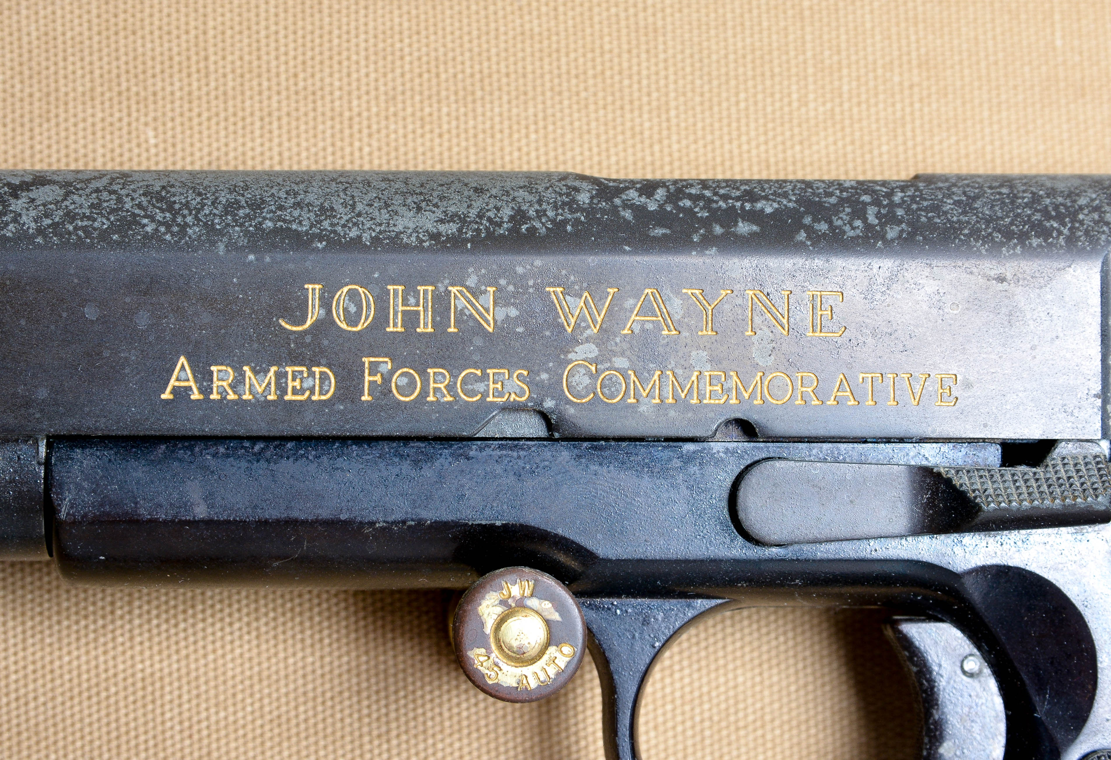Collection of Three Framed Commemorative Replica Handguns