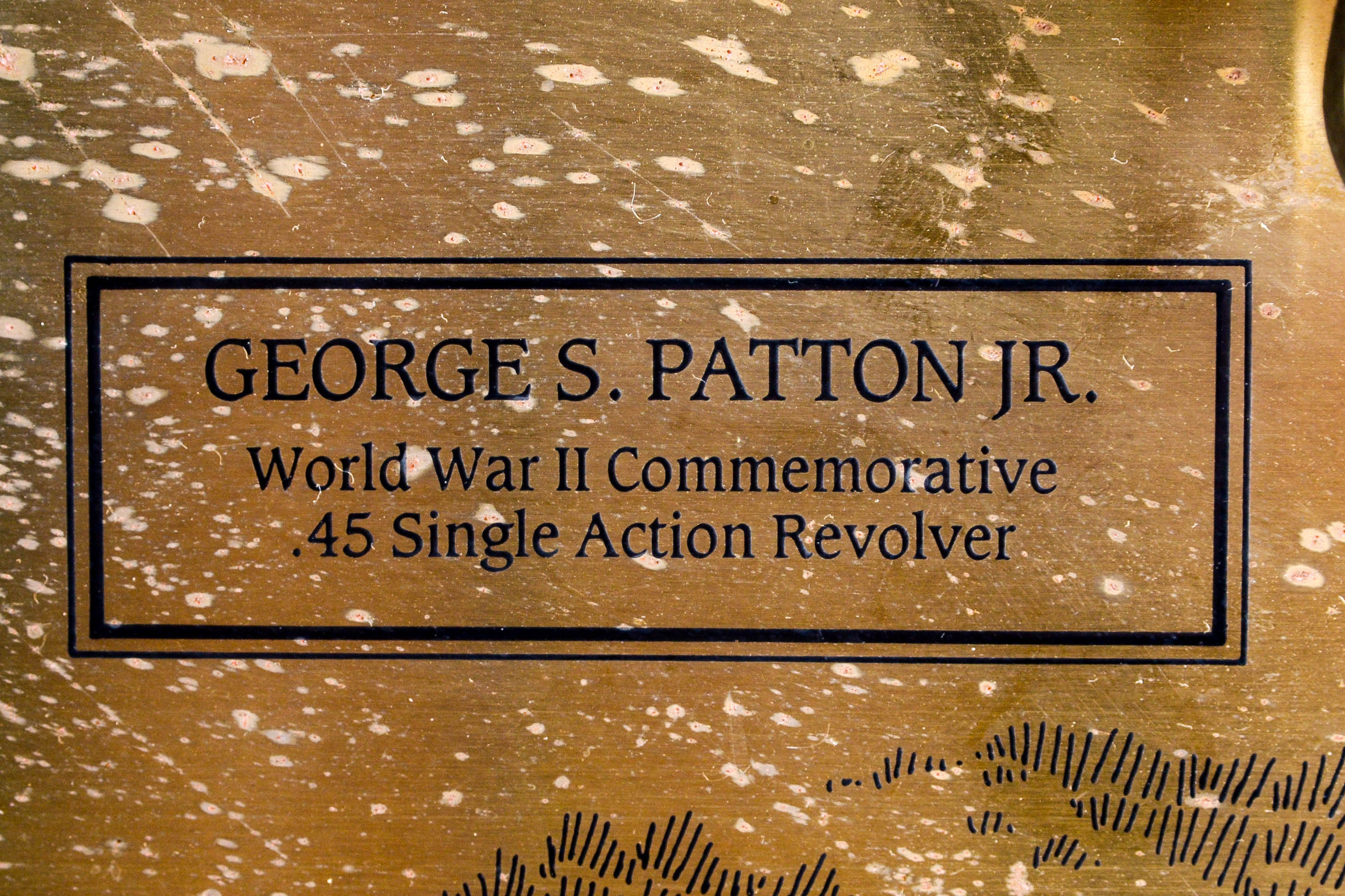 Collection of Three Framed Commemorative Replica Handguns