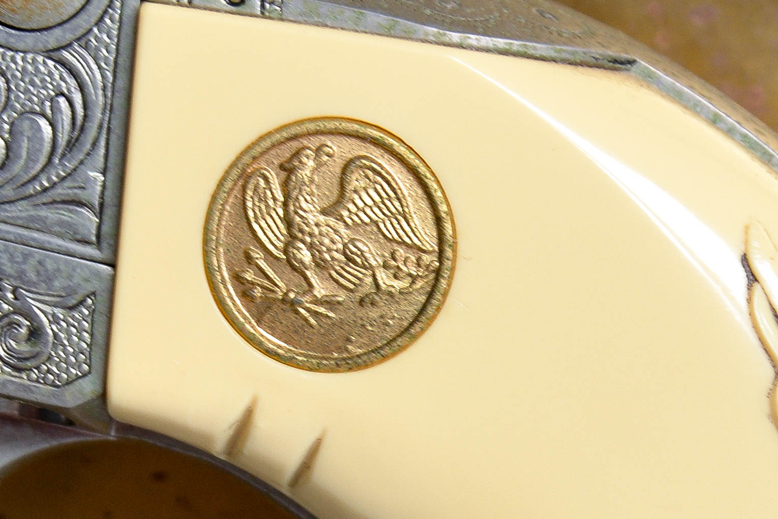 Collection of Three Framed Commemorative Replica Handguns