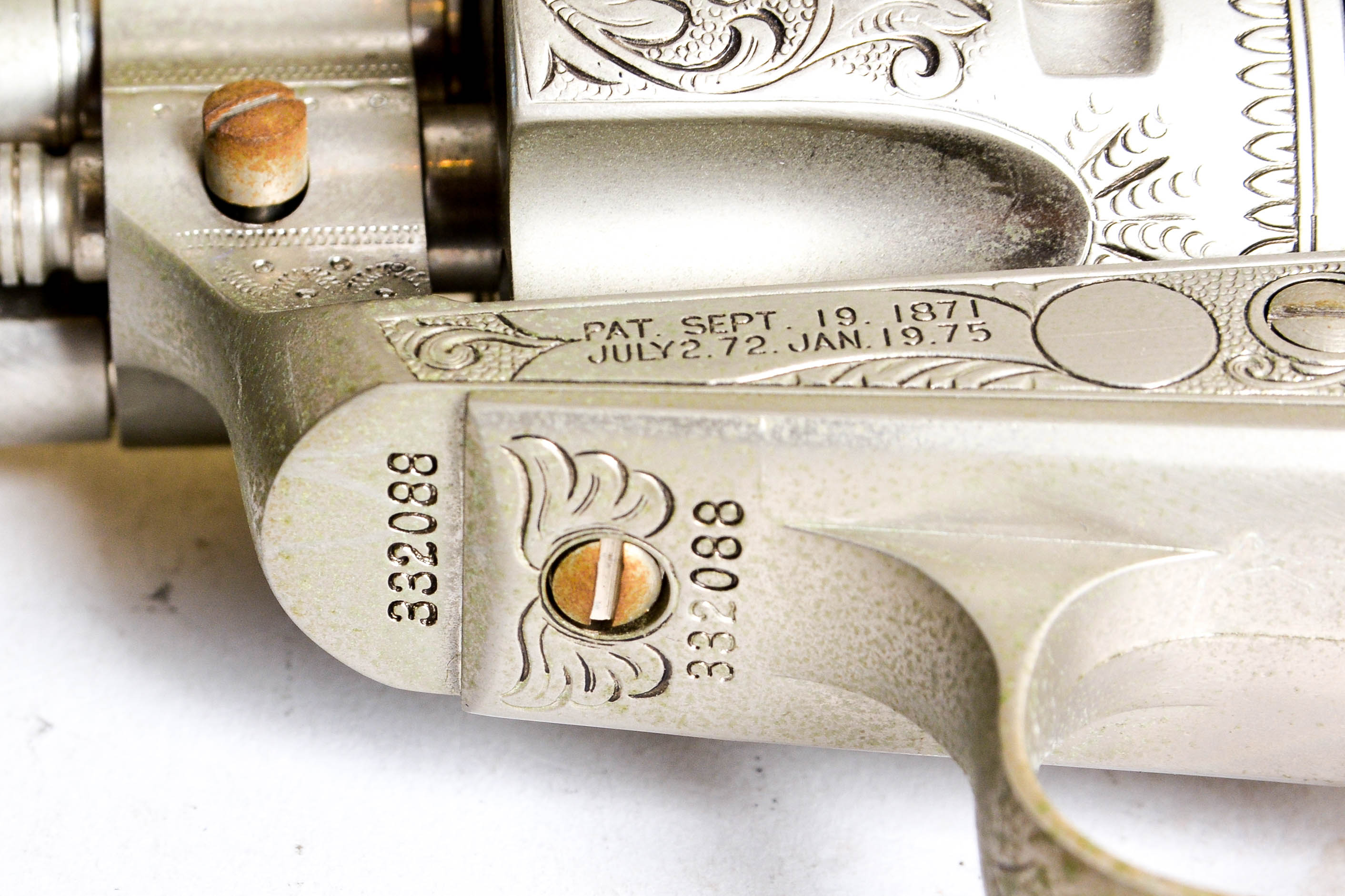 Collection of Three Framed Commemorative Replica Handguns