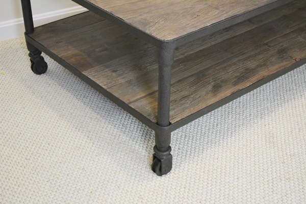 Restoration Hardware Dutch Industrial Reclaimed Elm Coffee Table