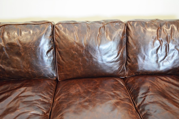 Restoration Hardware Original Lancaster Leather Sofa